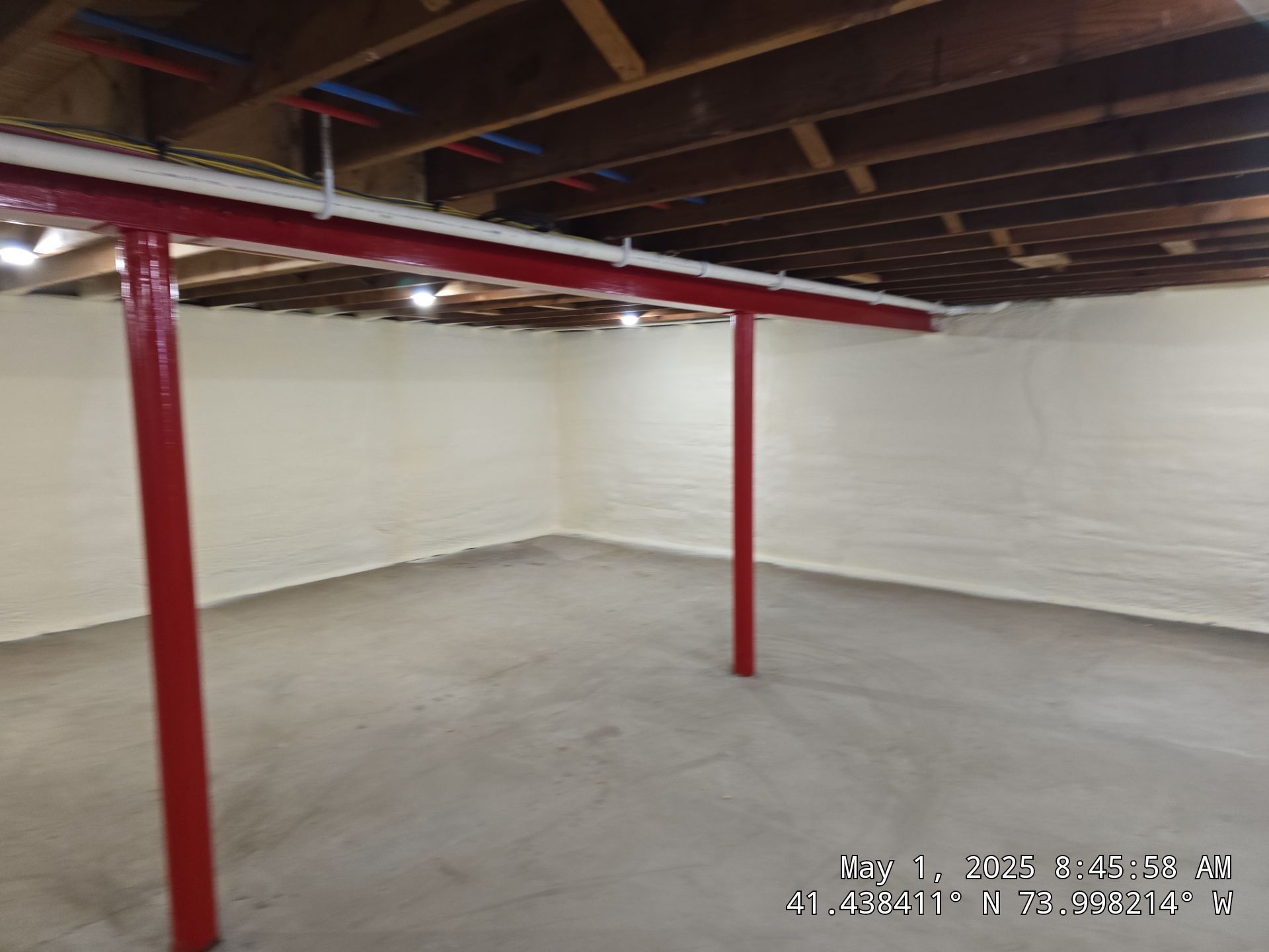 Attic Insulation using open cell spray foam by NYS Foam & Energy