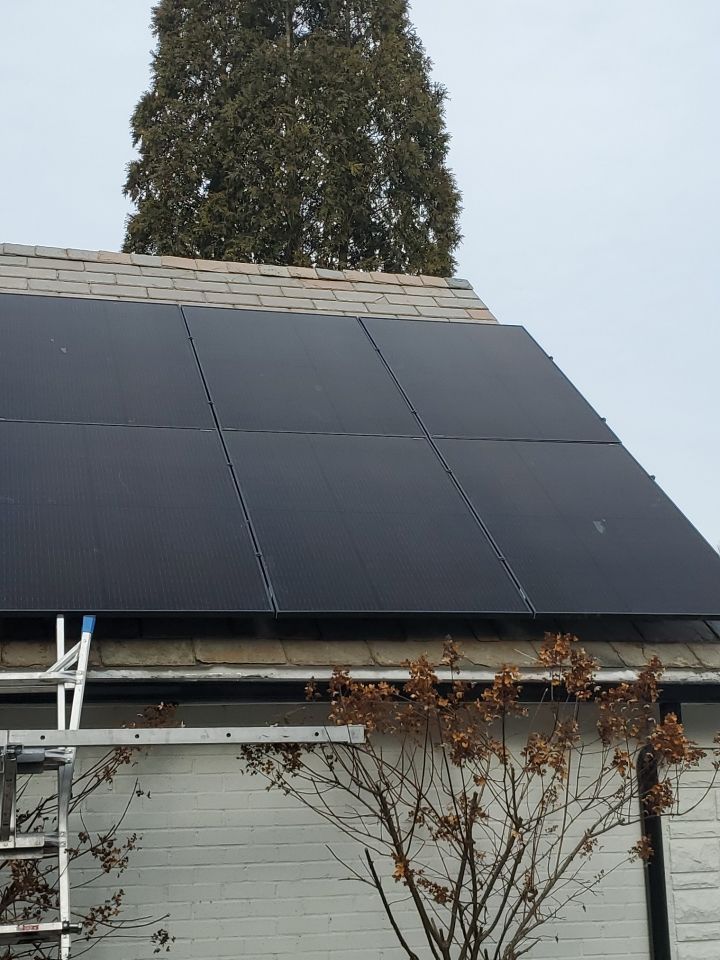 Solar Job by Silver Leaf Contracting 