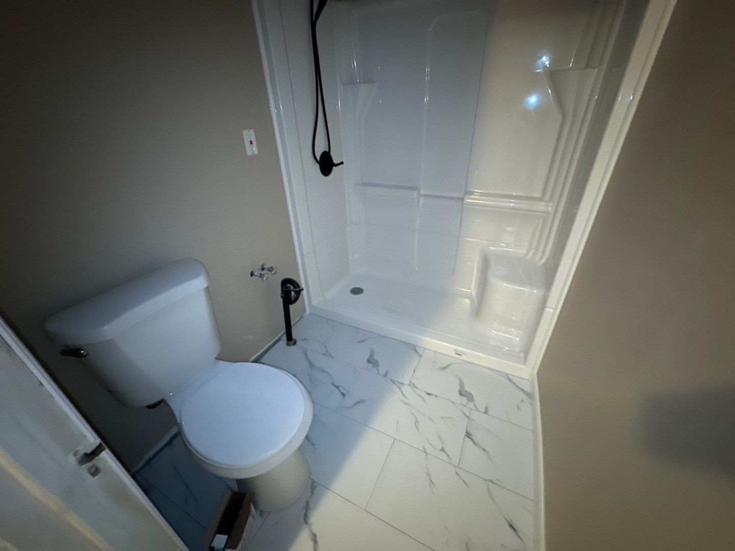 Basement Remodel using Shower Kit by A1 NERDY HOMES LLC