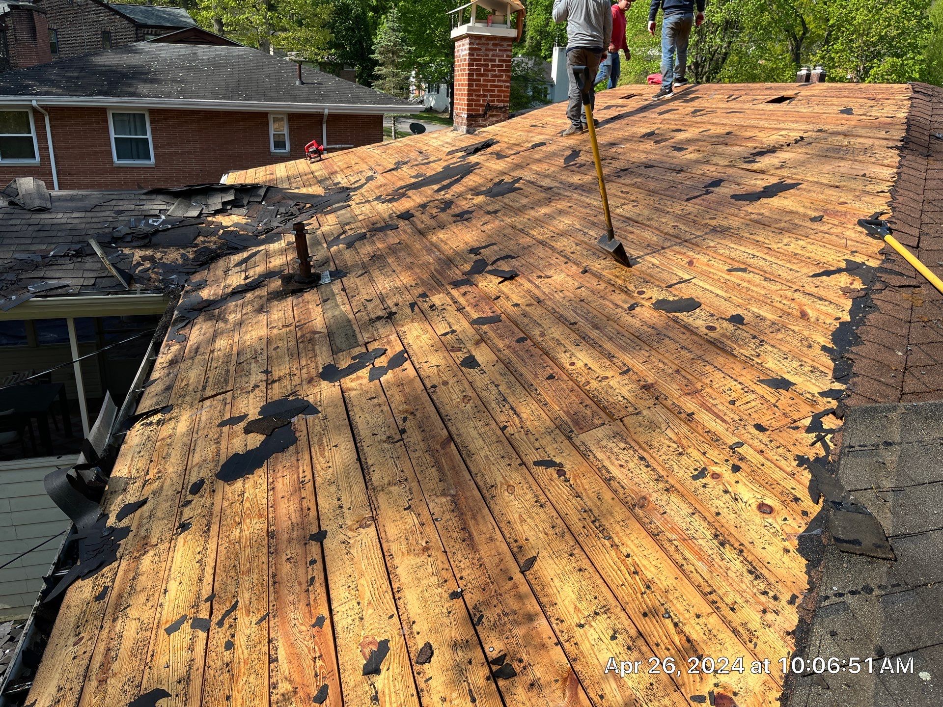 Residential Roofing Installation using Certainteed Landmark Pro Shingles by Fahey Roofing + Contracting