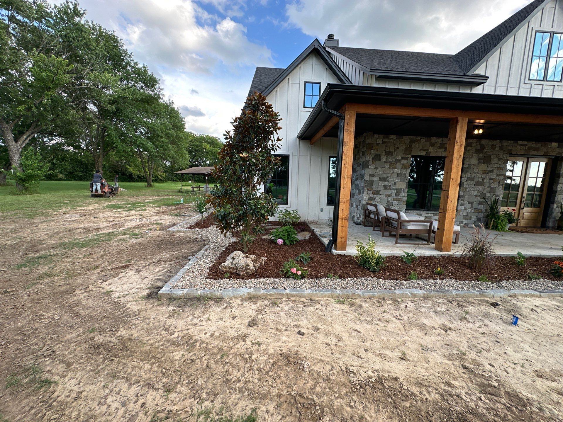 Project in Owasso by Greenscapes Outdoor