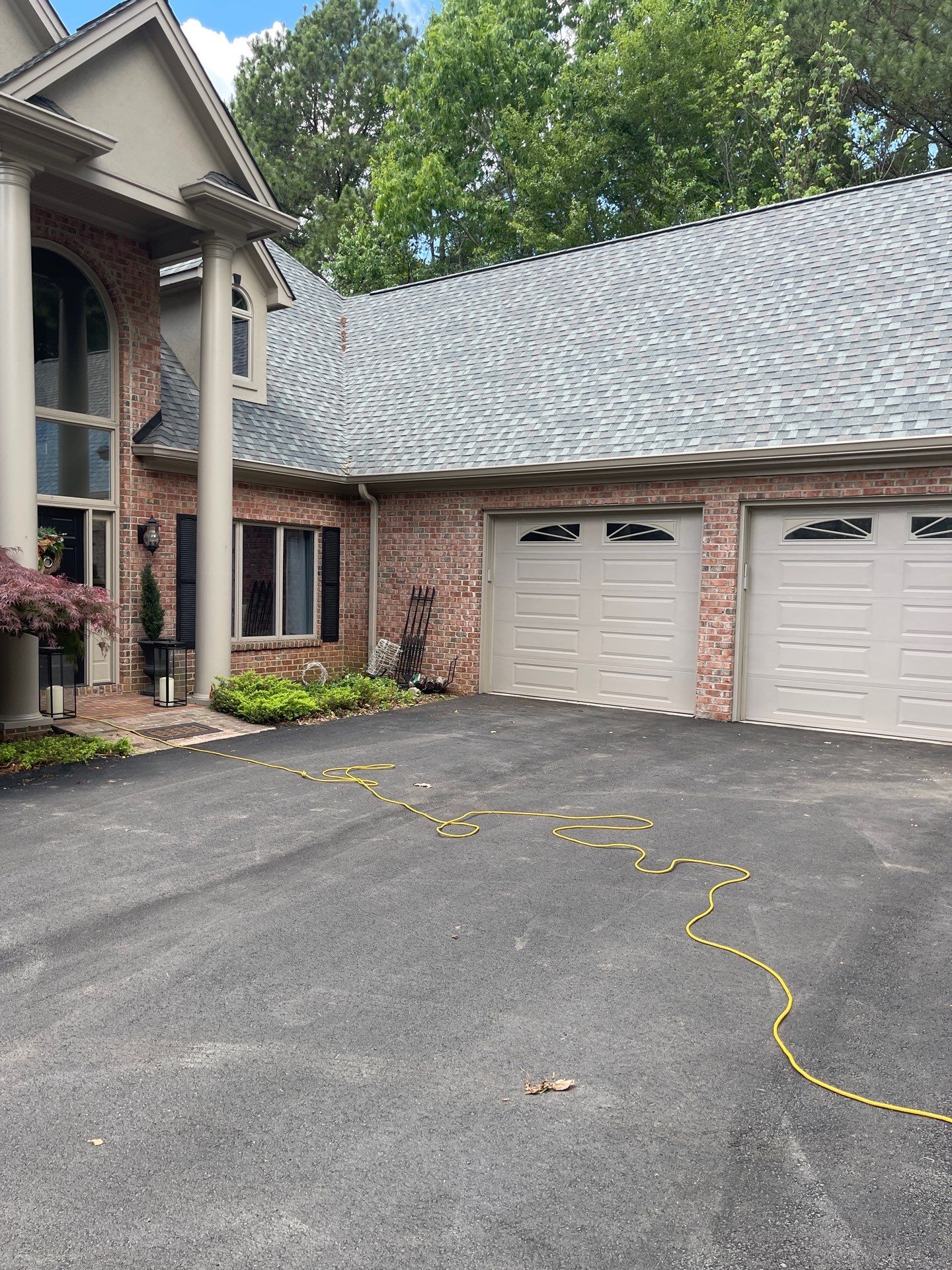 Beautiful 6" Seamless Gutter by Peak 2 Peak Services LLC
