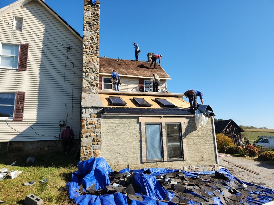 Complete Exterior Home Make Over in Maryland by Elvis General Construction LLC