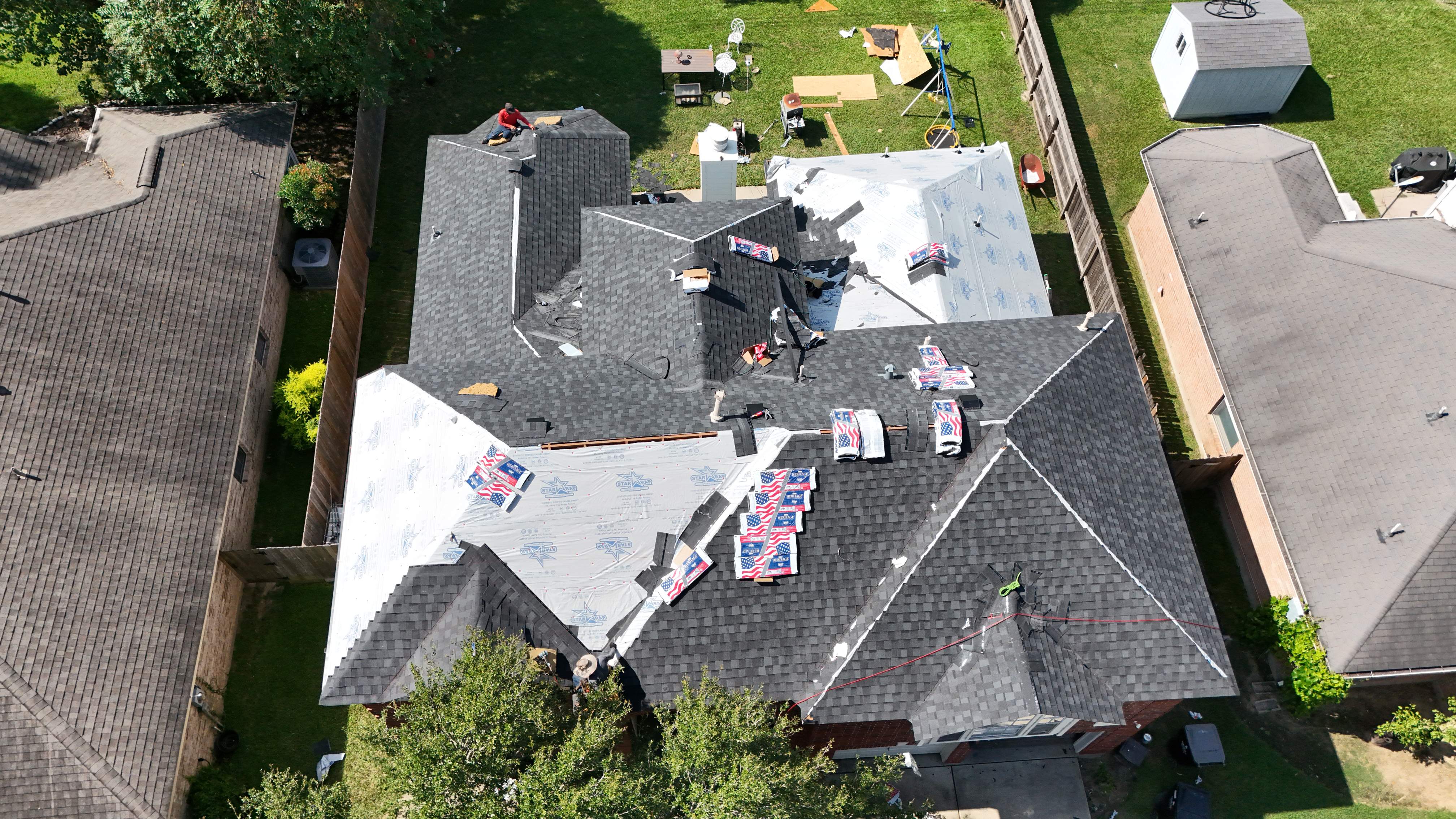 All-Hands Roof Replacement — Houston, TX by PL Roofing & SB Roofing, LLC.