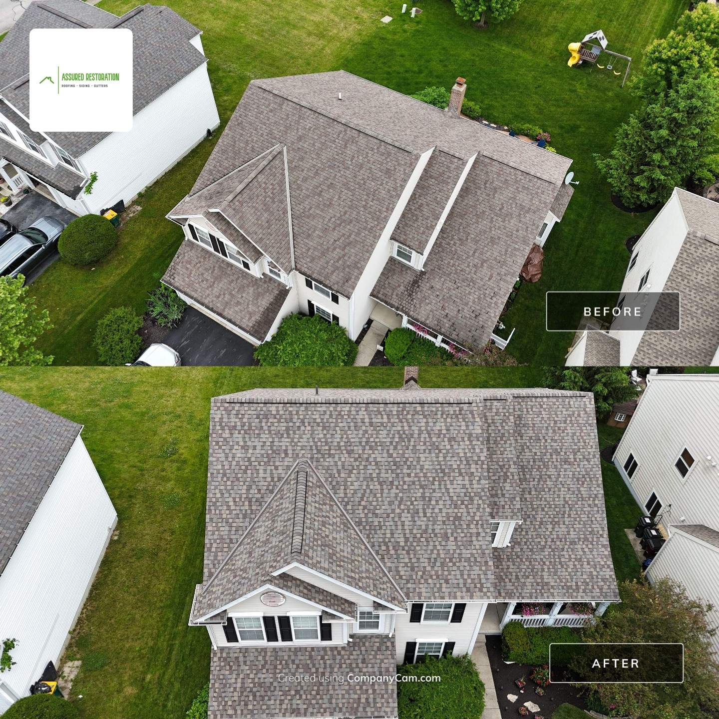 Certainteed Landmark Pro Weathered Wood by Assured Restoration