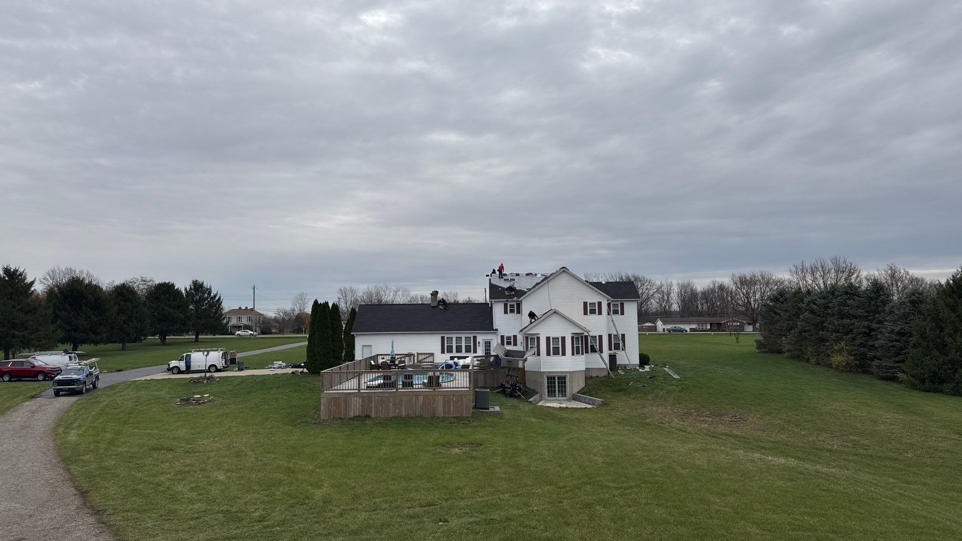Residential Roofing Installation using Timberline HDZ Shingles - Charcoal by RoofX 