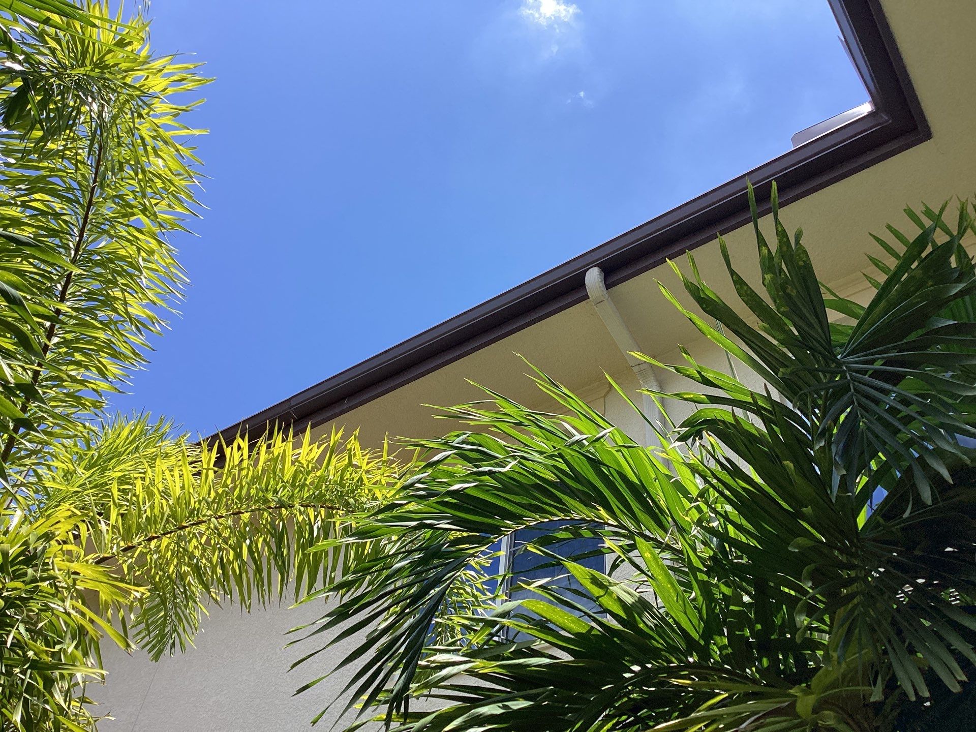 Musket Brown Seamless Gutters using Musket Brown Seamless Gutters in Capen Coral FL by Gutter Professors