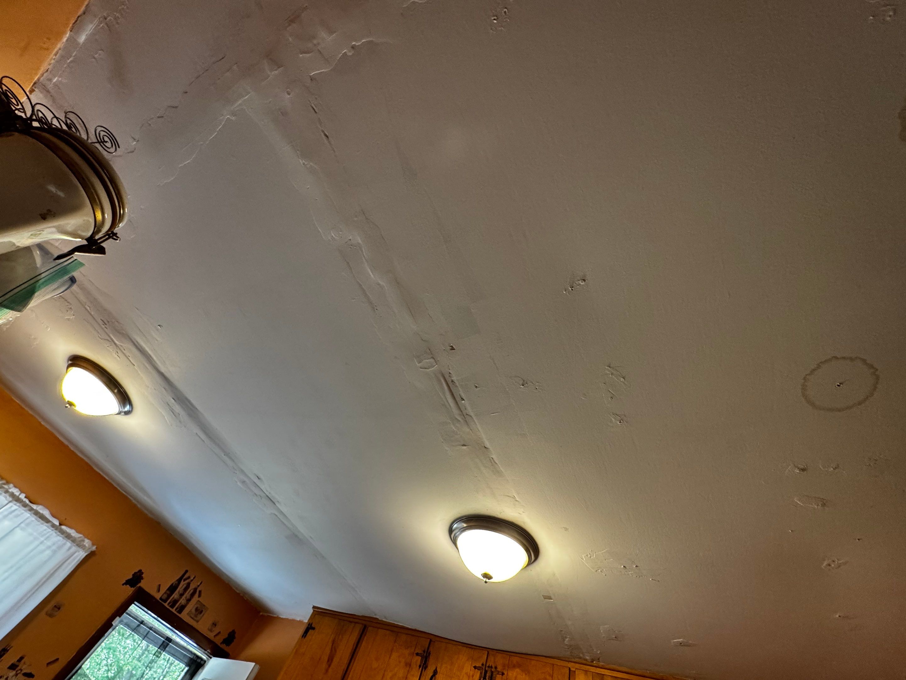 Townhome Ceiling Damage in Decatur, GA by PGP Surface Solutions, LLC