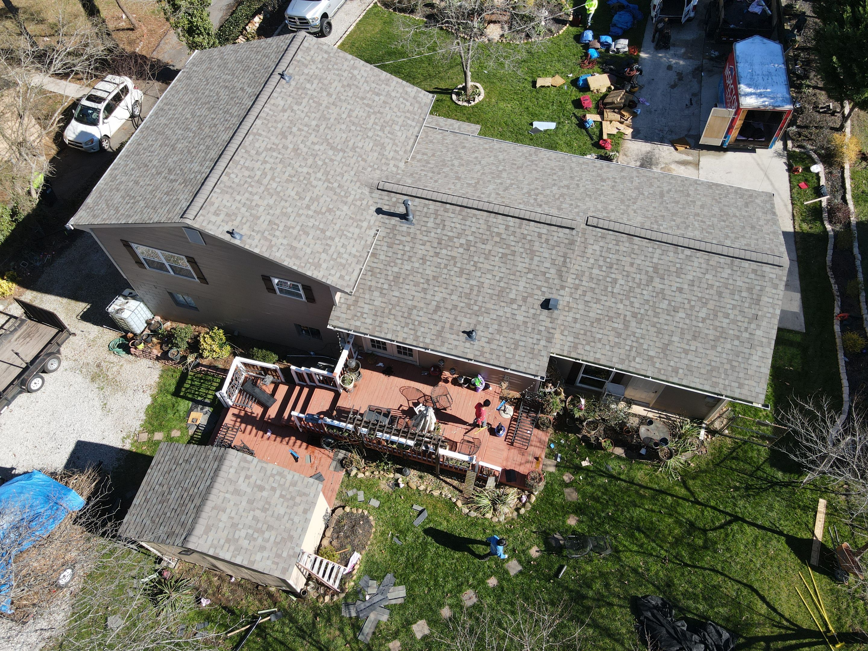 Residential Roofing Installation using Owens Corning by Inspector Roofing and Restoration