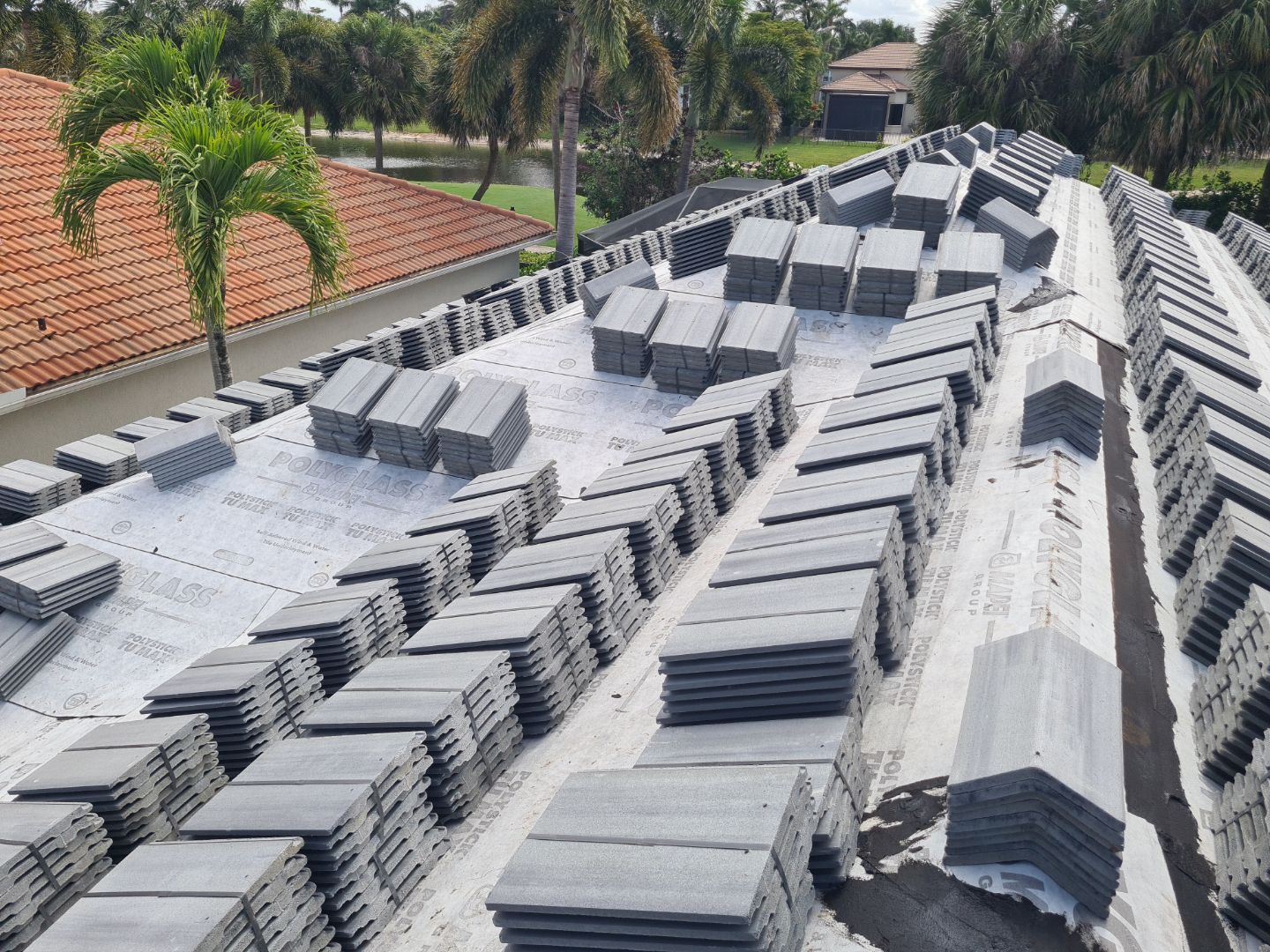Residential Roofing Installation using WestLake Roofing Tile by BLUES BROTHERS CONSTRUCTION CORP