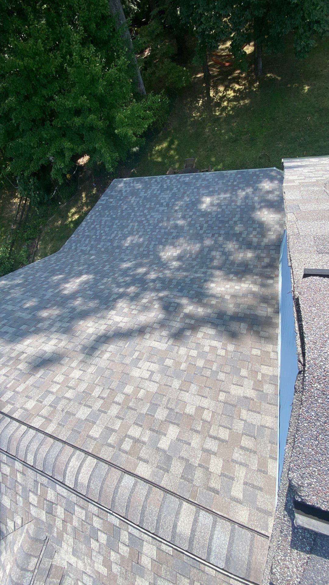 Burke: Residential Roof Replacement with CertainTeed Landmark Pro Designer Shingles in Max Def Driftwood by RM Banning, Inc.