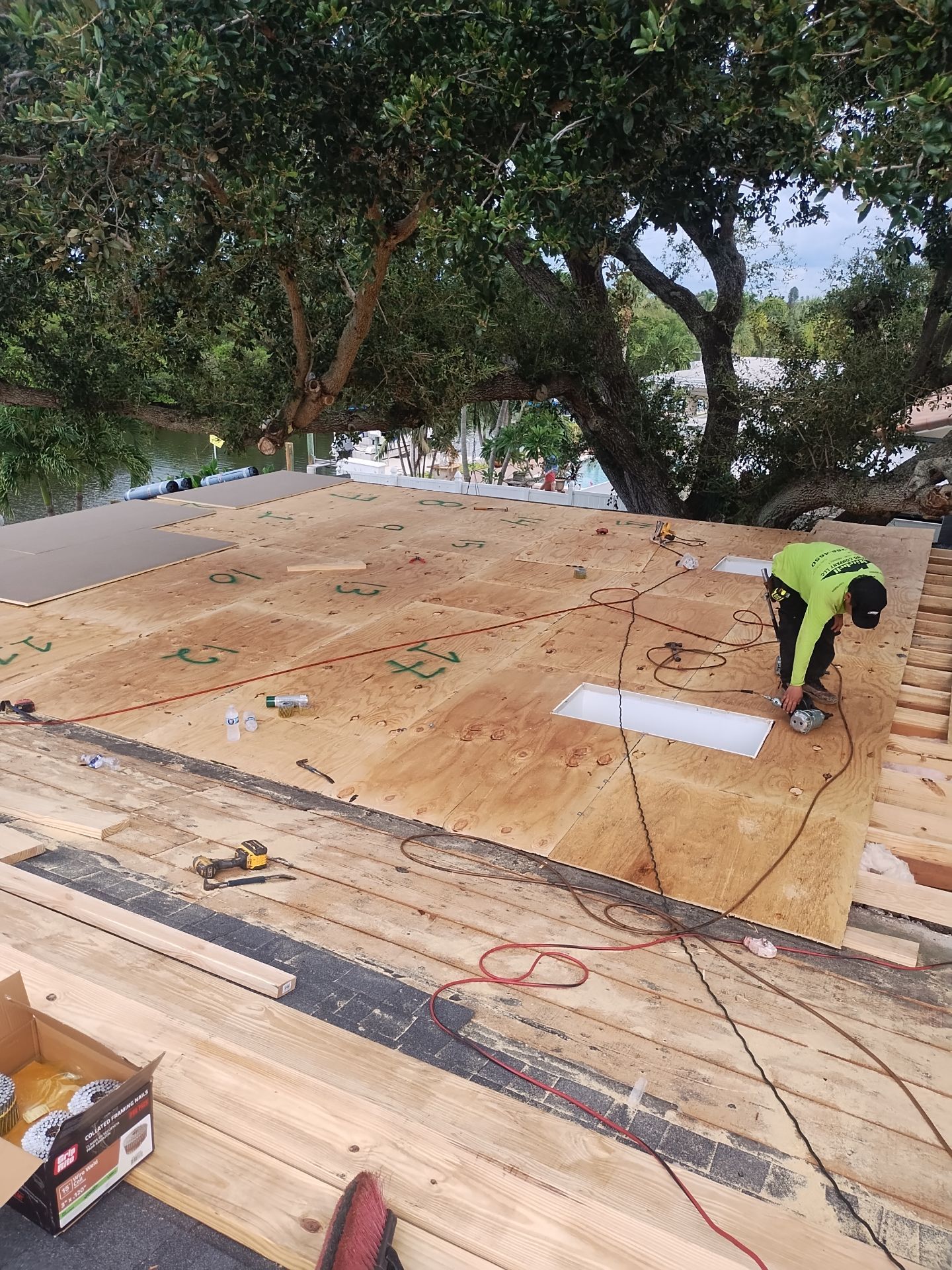 Project in St. Petersburg 33703 by Mitchell Roofing Company LLC