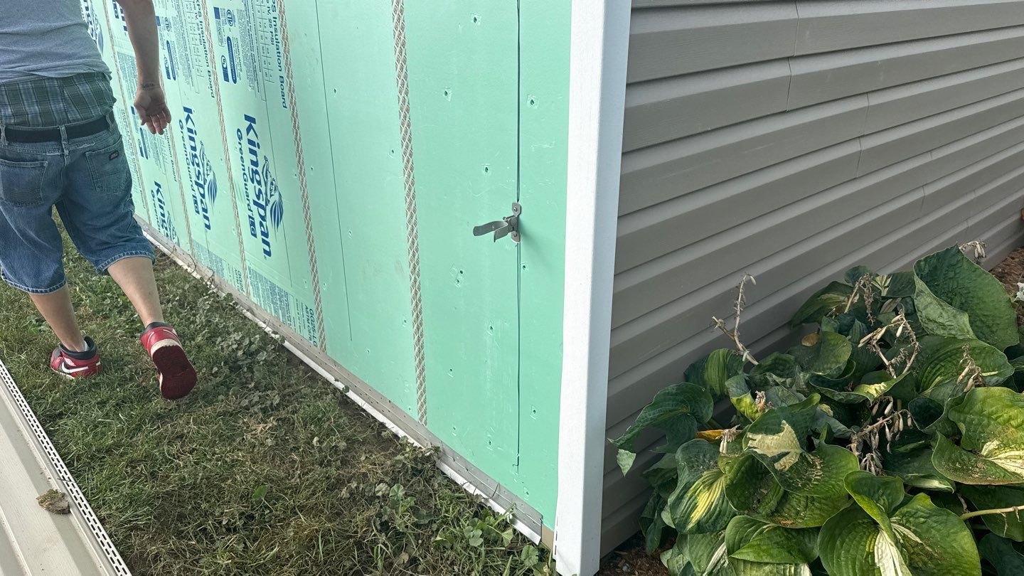 Siding Replacement using Alside D5" Tuscan Clay by 180 Contractors