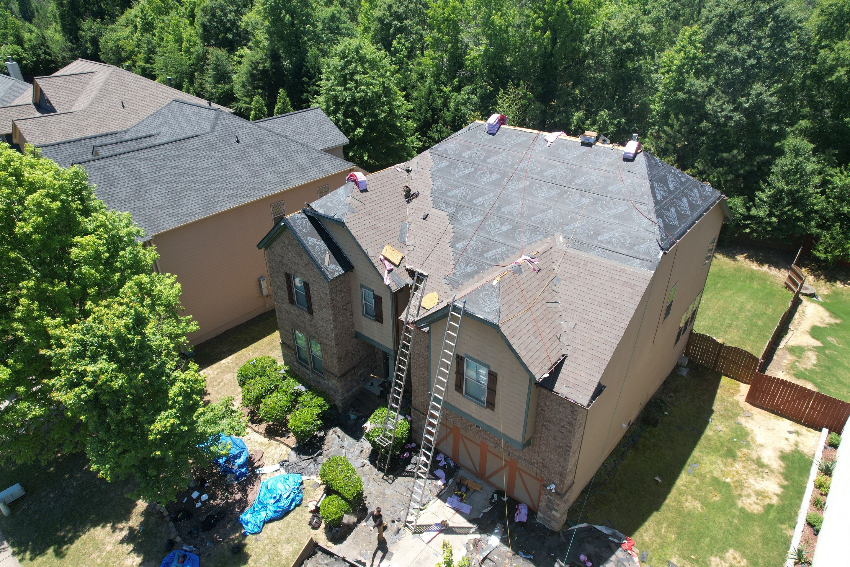 Residential Roof Replacement using Owens Corning by Inspector Roofing and Restoration