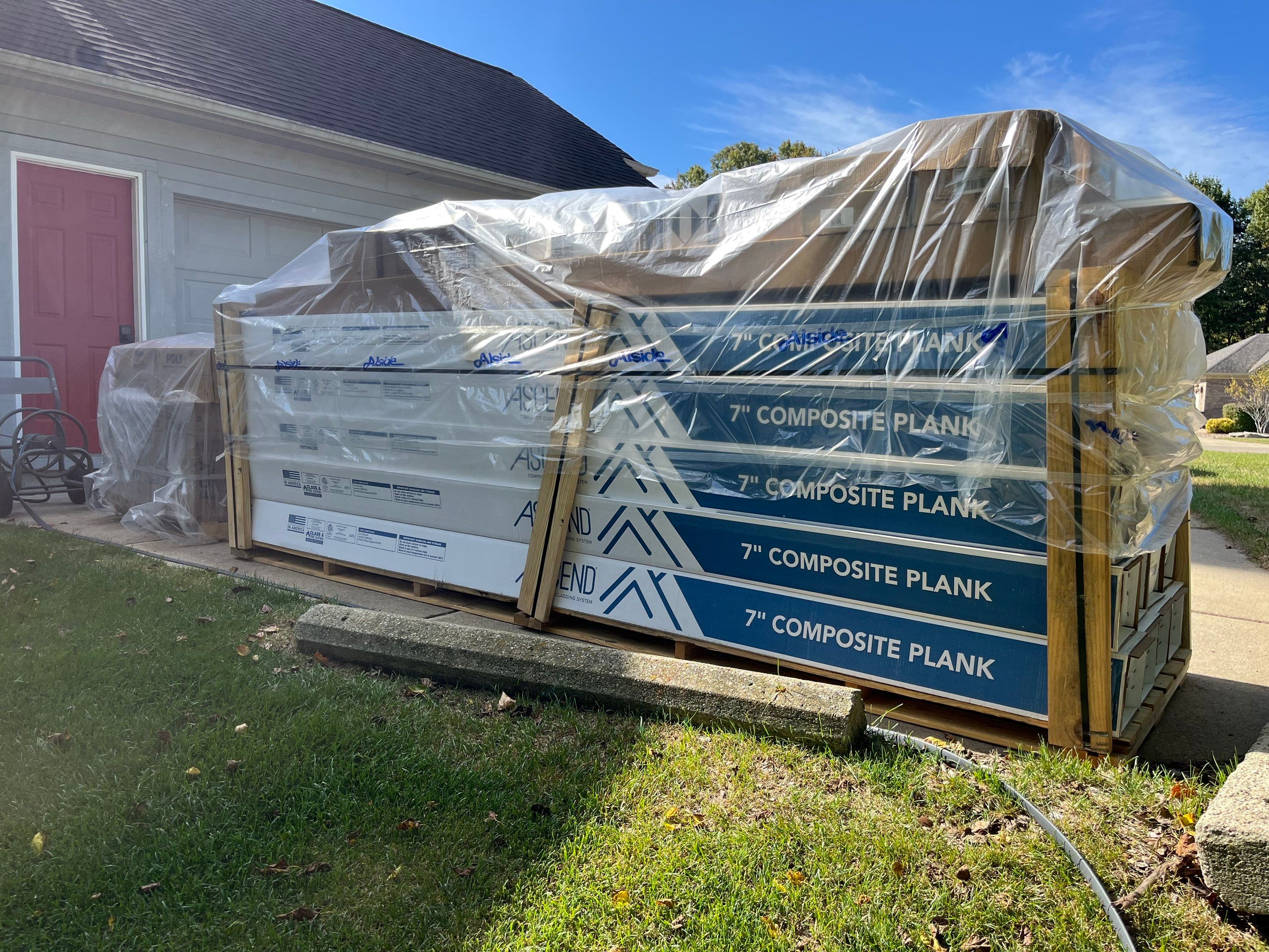 Siding Replacement using Ascend Laguna Blue by 180 Contractors