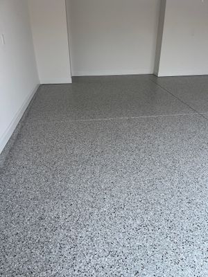 Garage Floor Coating using Cabin Fever