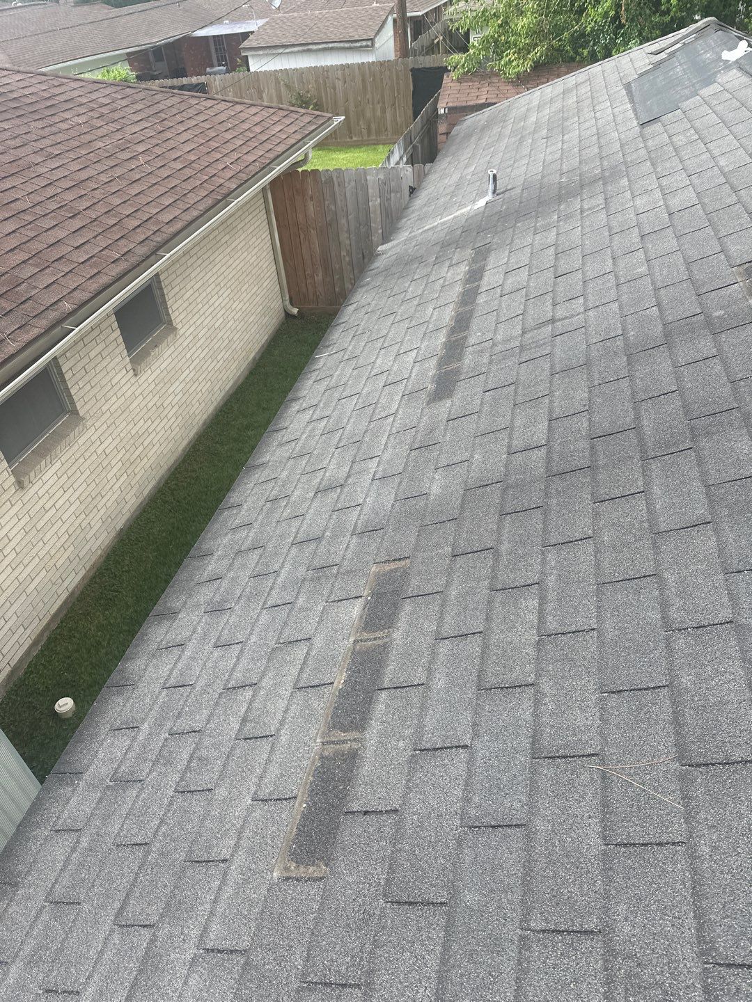 Hail Damage using Owen's Corning Duration (Lifetime) Shingles by Roof Repair Company