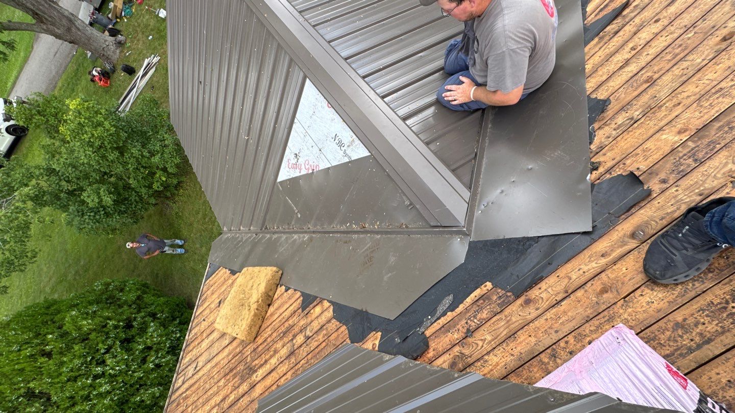 Roof Replacement using Owens Corning Peppercorn by 180 Contractors