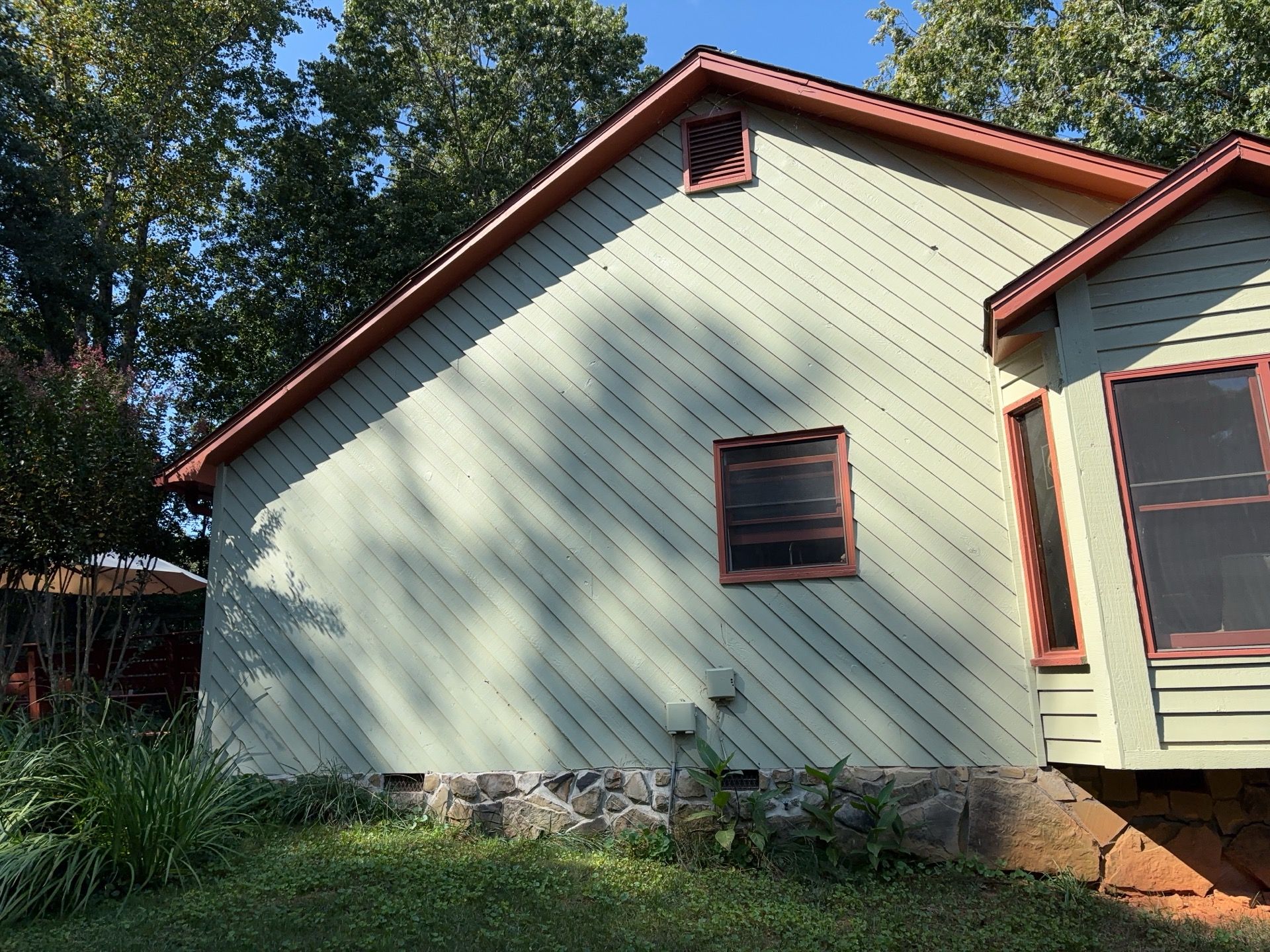 Exterior Painting and Deck Stain in Stone Mountain, GA by Nelson Exteriors