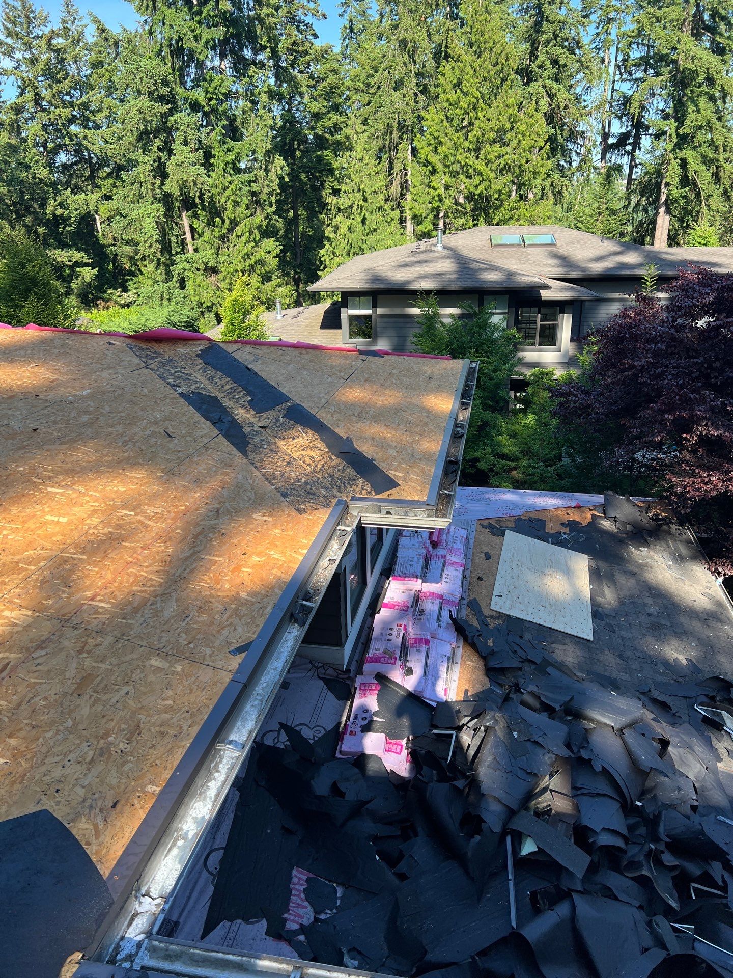 Residential Roofing Installation using GAF HDZ Shingles by Roofing Formula LLC
