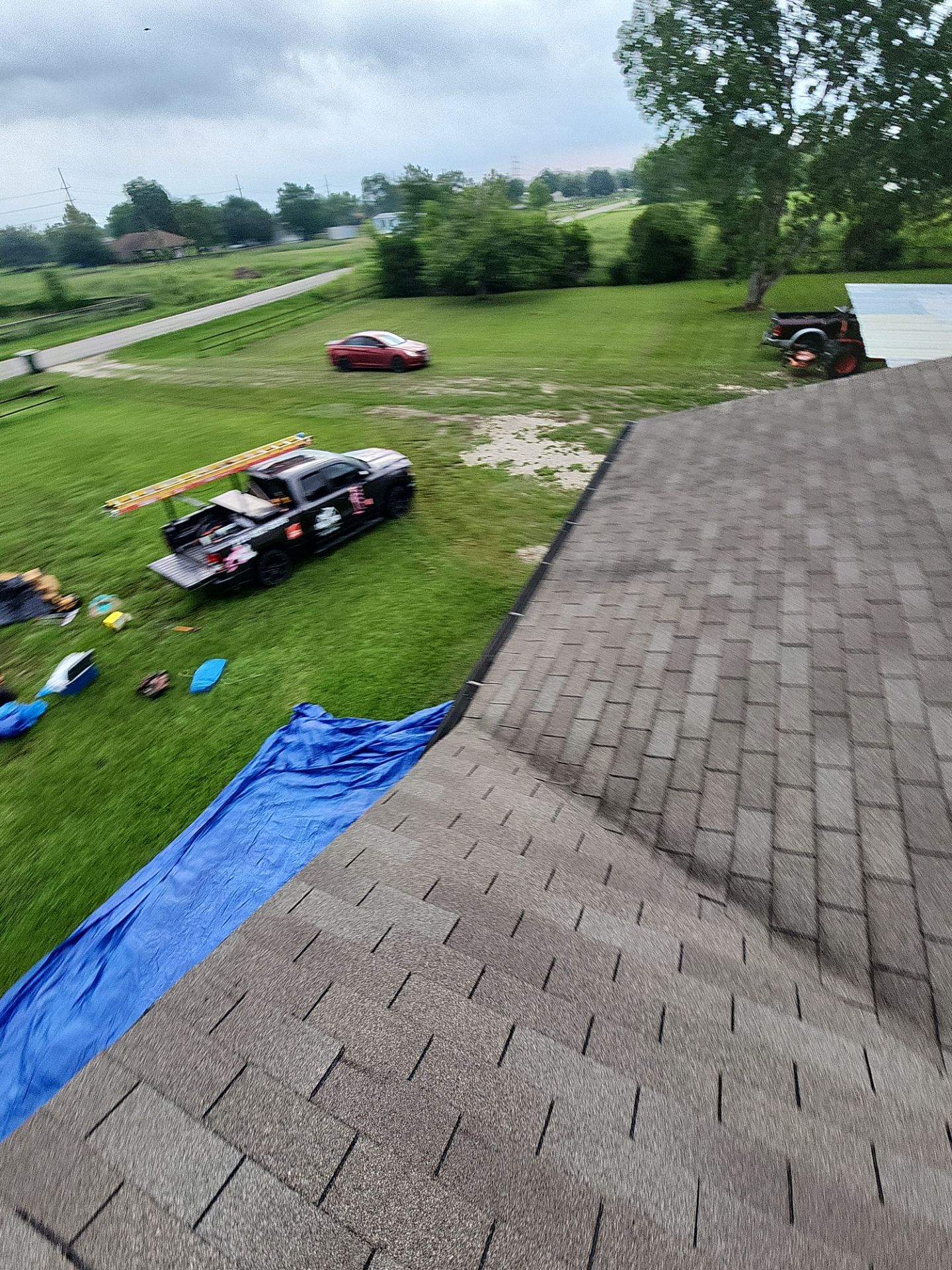 Residential Roofing Installation using Owen's Corning Duration (Lifetime) Shingles by Roof Repair Company