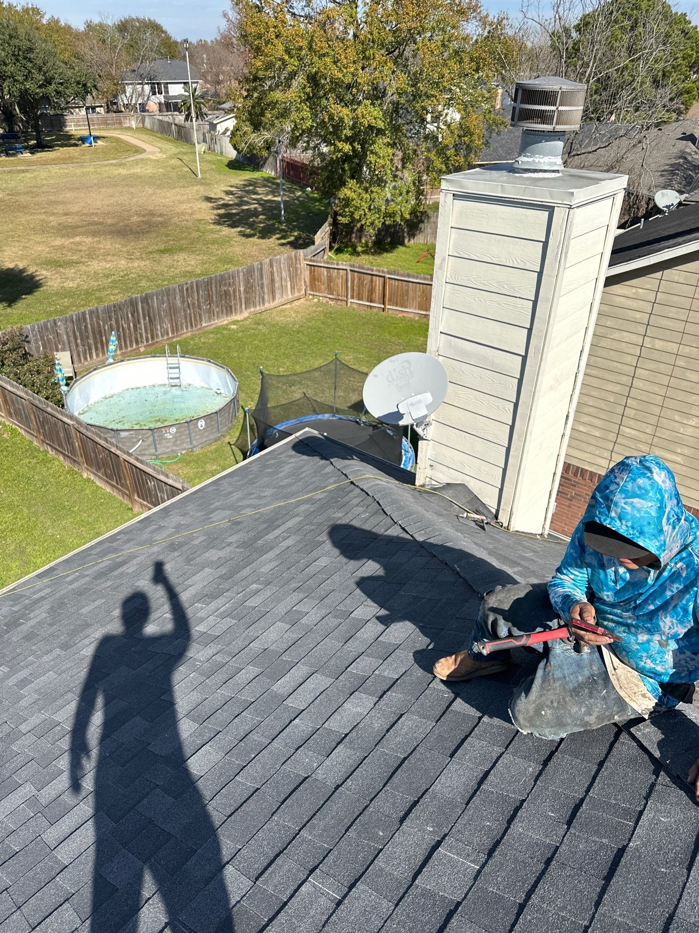 Project in Katy by Motion Roofing