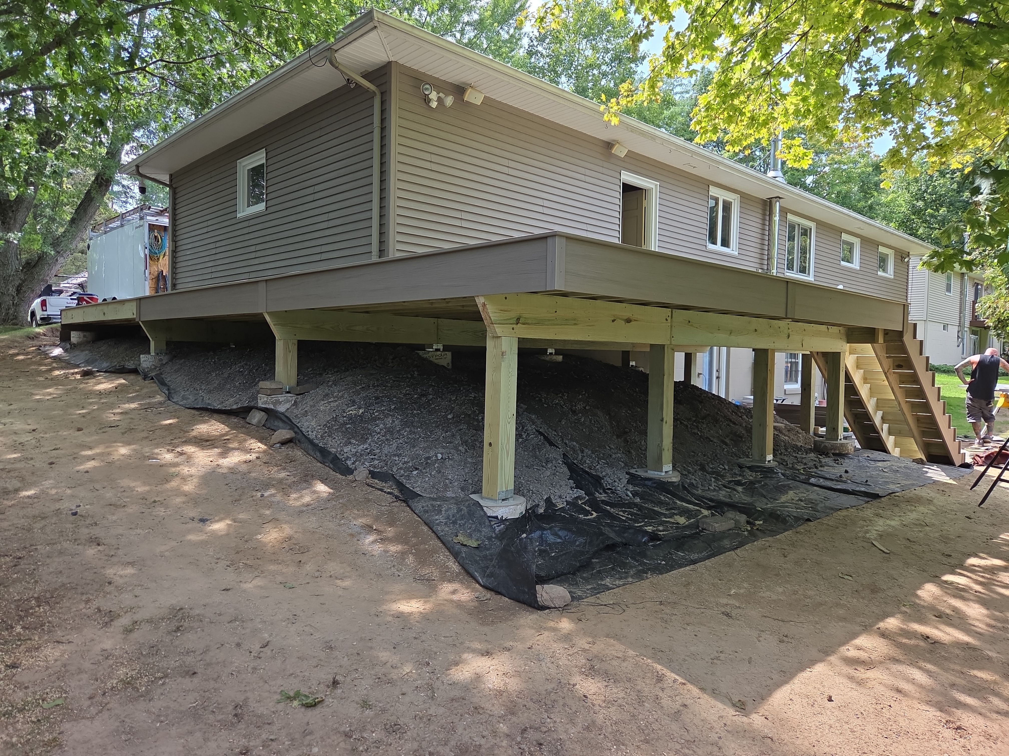Fairport Deck by NG Masonry & Construction LLC