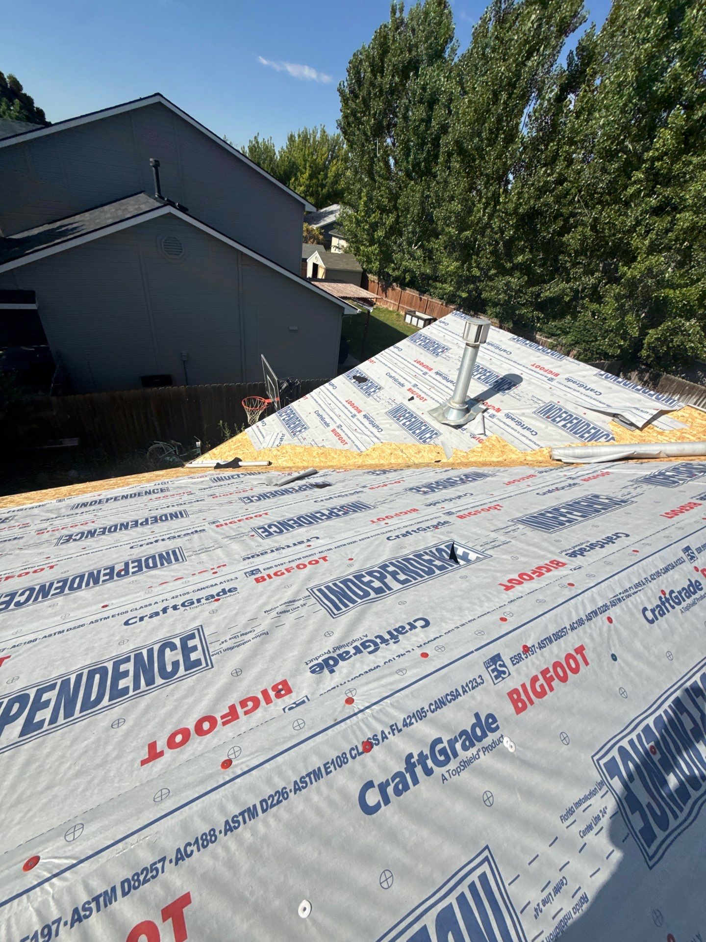 Full Residential Roof Replacement in Kuna Featuring Architectural Shingles by Olive Roofing