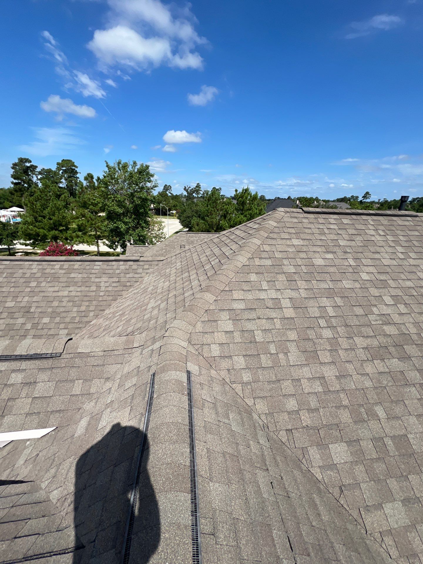 Hail Damage using Owen's Corning Duration (Lifetime) Shingles by Roof Repair Company