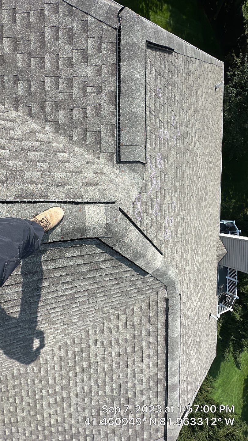 Residential Roof Replacement using Owens Corning Duration, Driftwood by Absolute Roofing and Construction