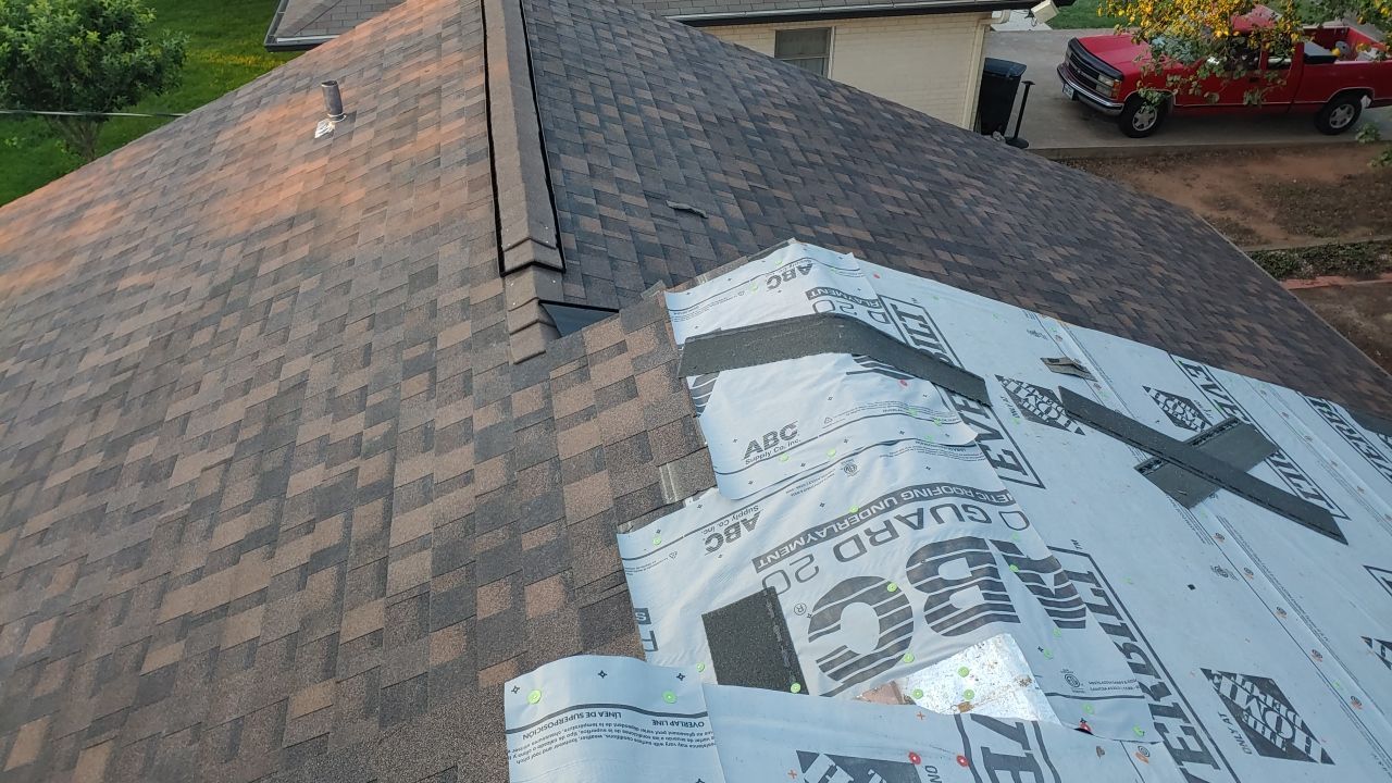 Full Roof Replacement and Hail Damage Restoration in Fredericksburg by Caliber Restoration LLC