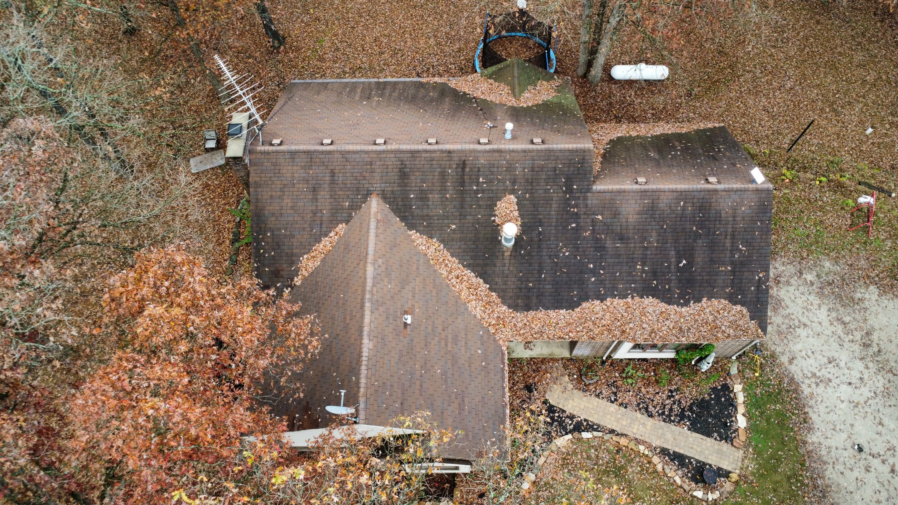 Residential Roof + Gutters & Downspouts & Gutter Guards Install by Titan Commercial & Residential Roofing 