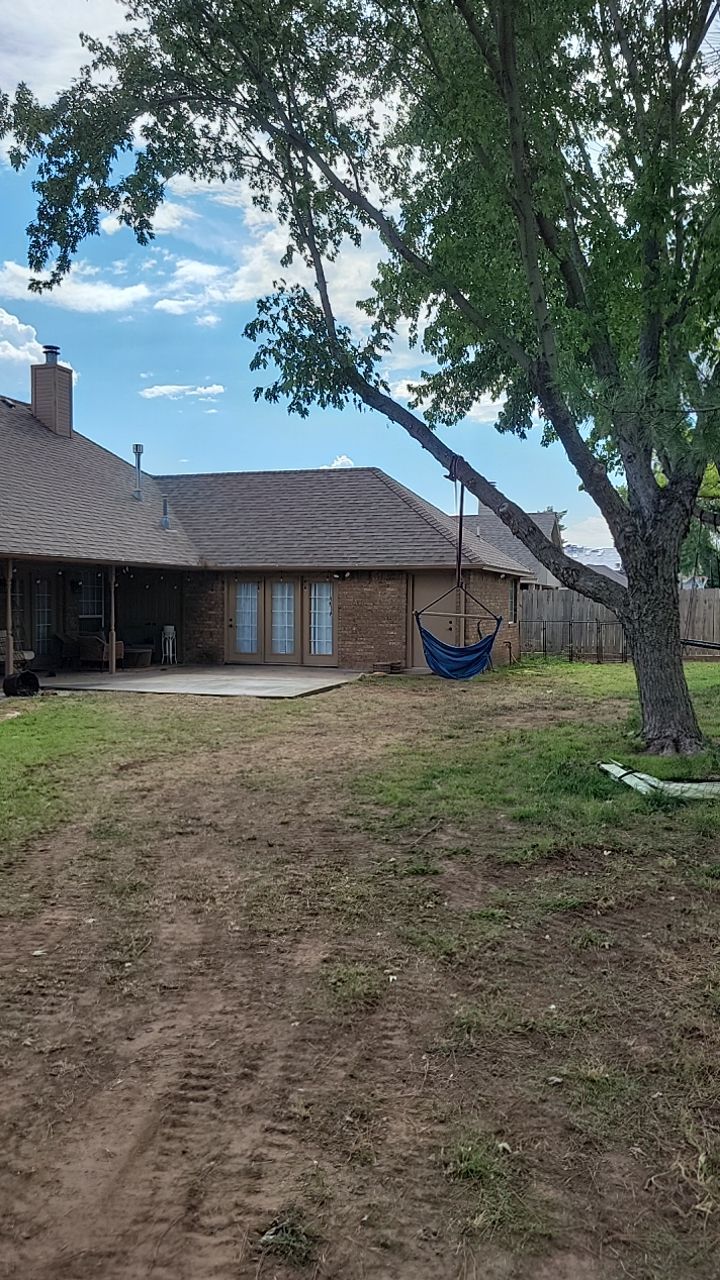 Tree removal , Concrete, Pergola, and sod install  by Clays Services Inc