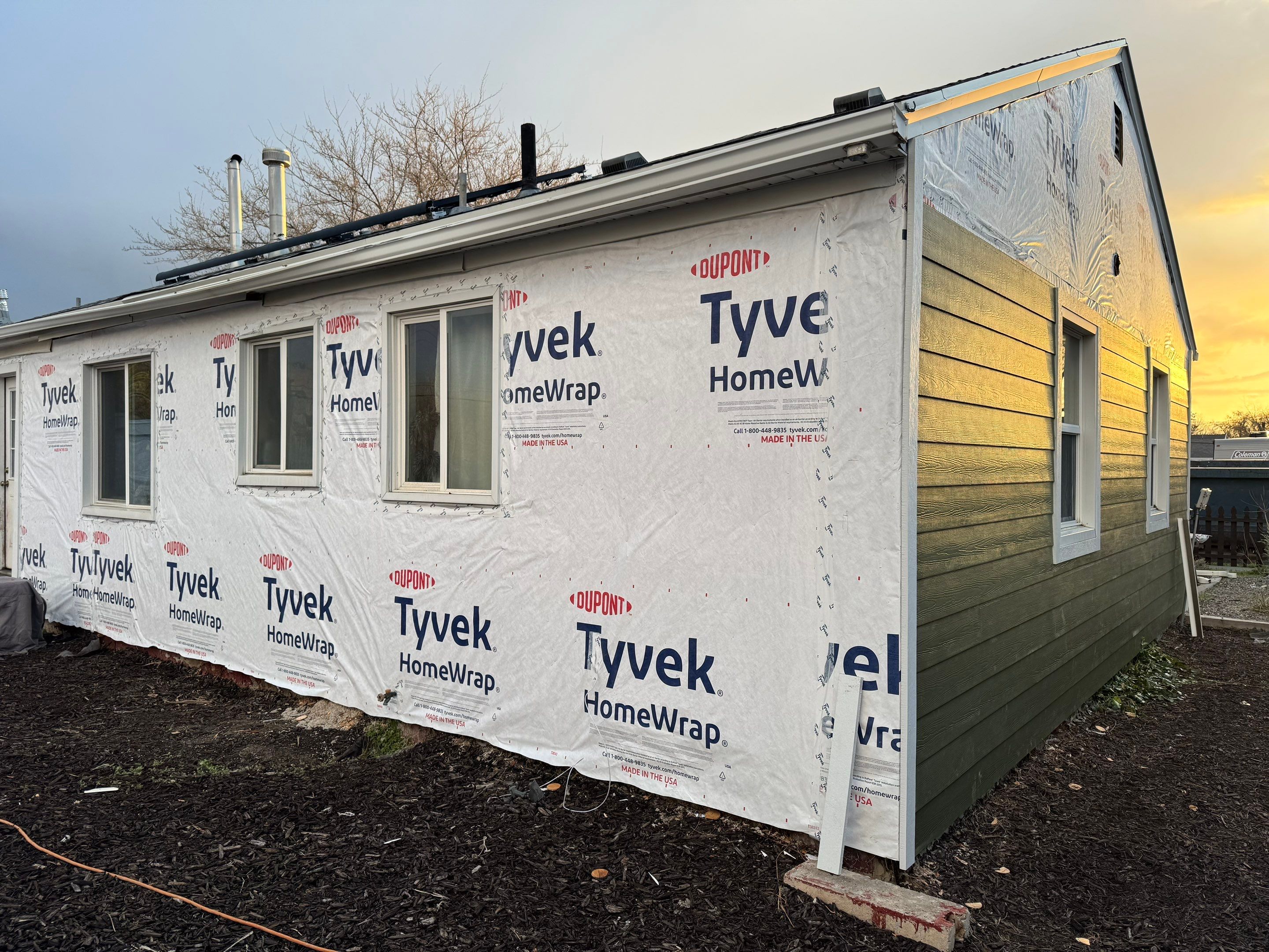 Salt Lake Area | Hardie Multi-Texture Upgrade | Arctic White Trim by Ideal Siding Utah