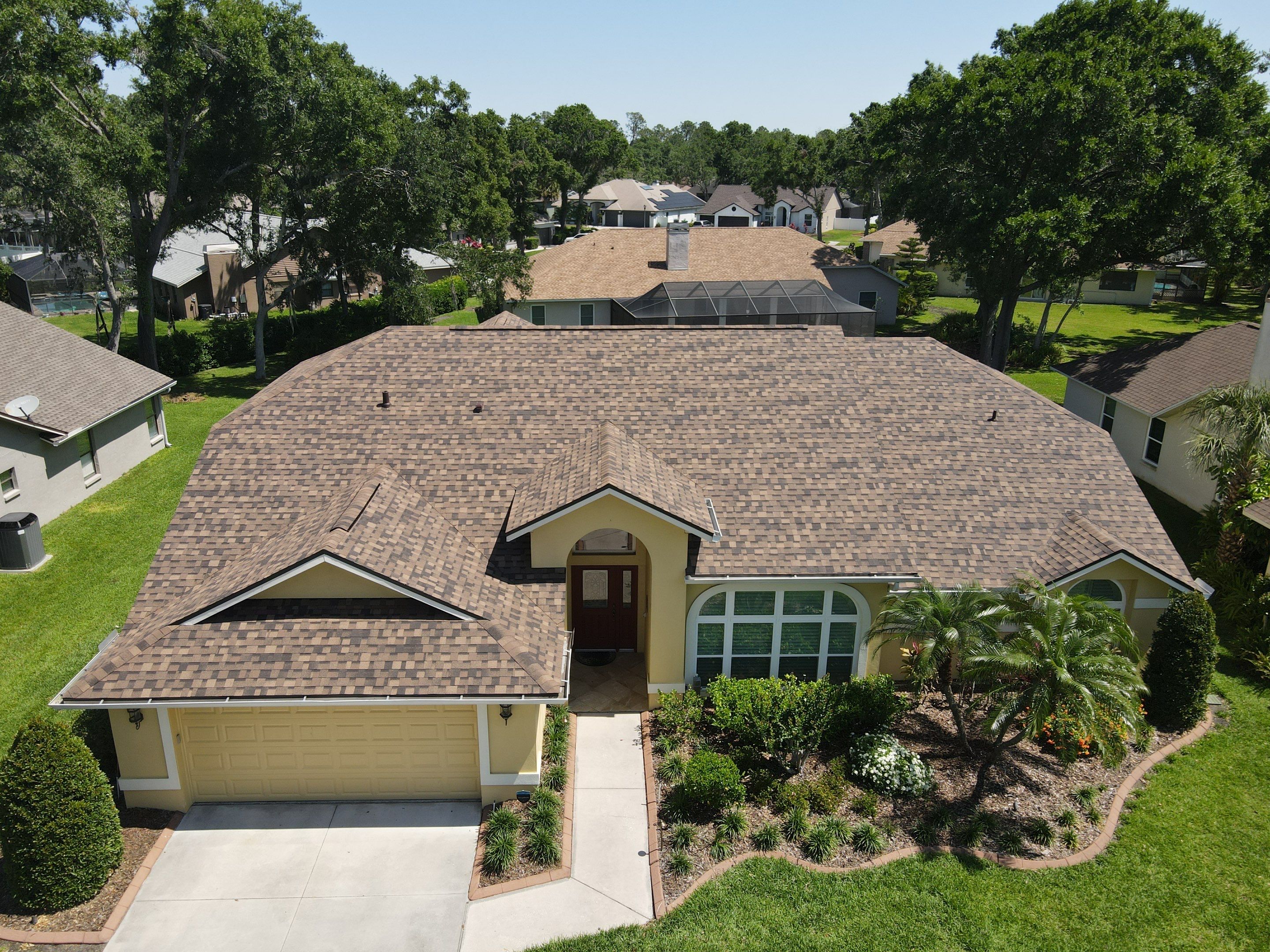 Roof replacement in Valrico, FL. by Steadfast Roofing