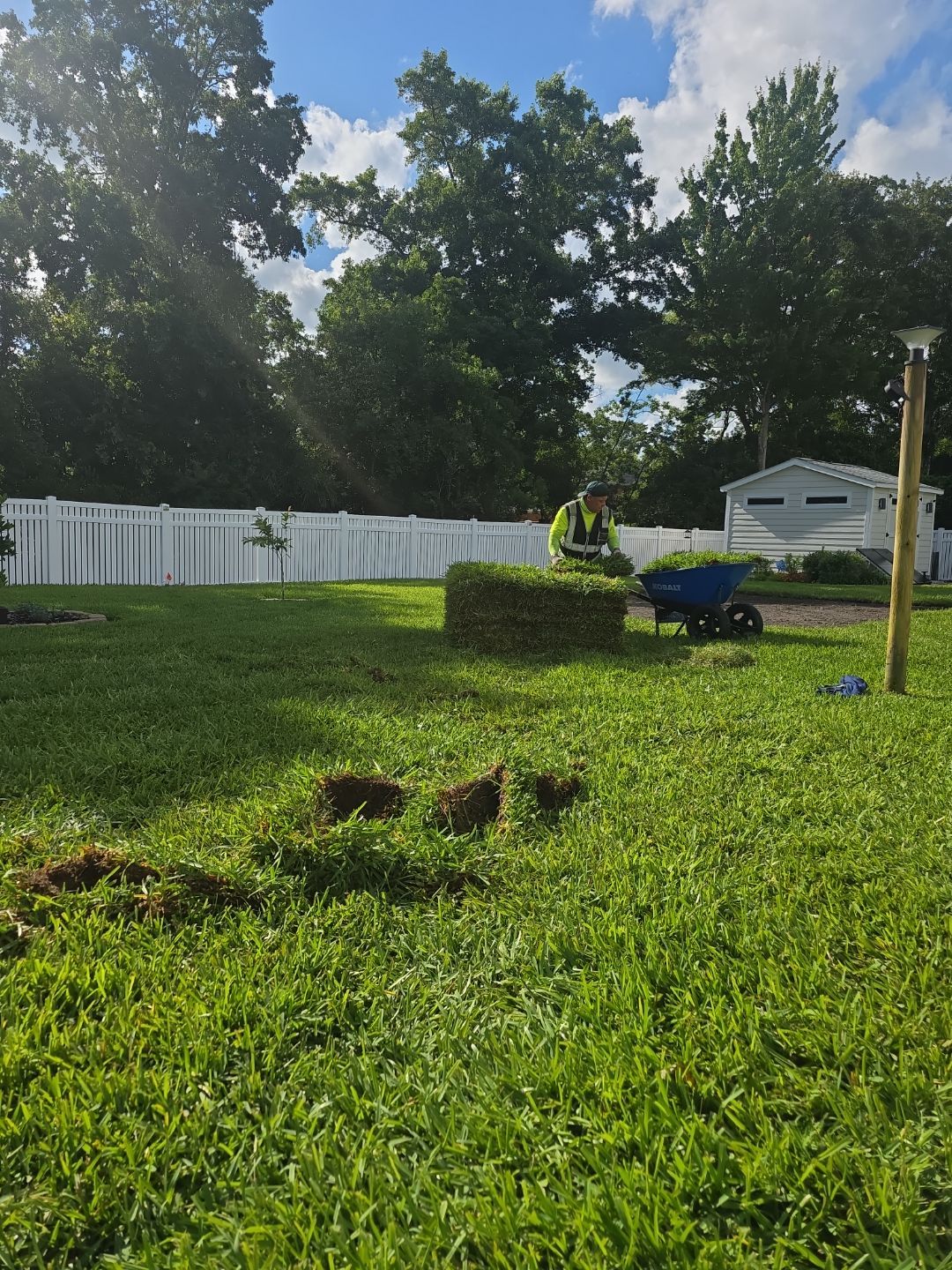 Deerwood Resident | Sod Install by ProGreen Services