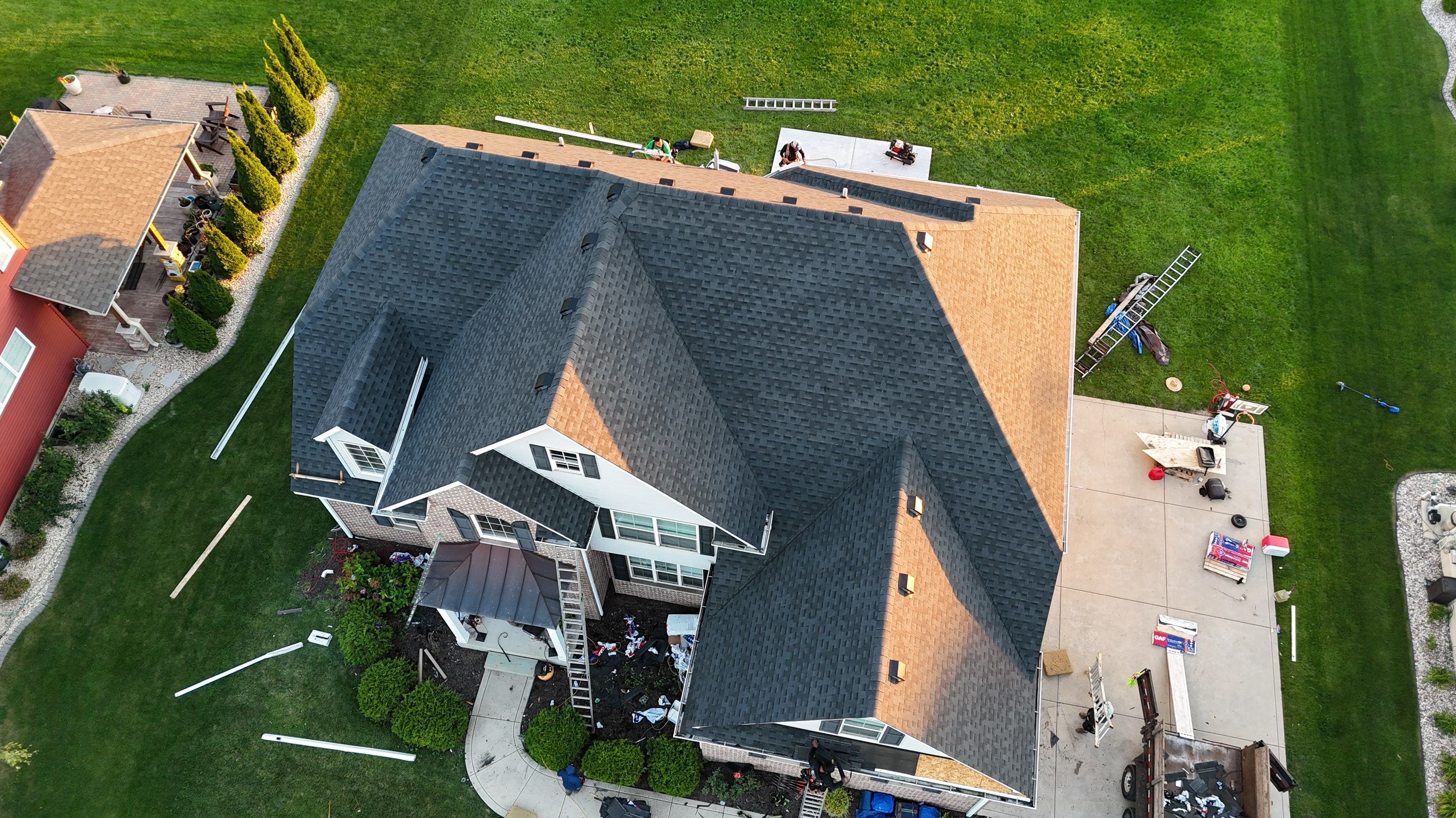 GAF Charcoal Roof Replacement in Saint John, IN