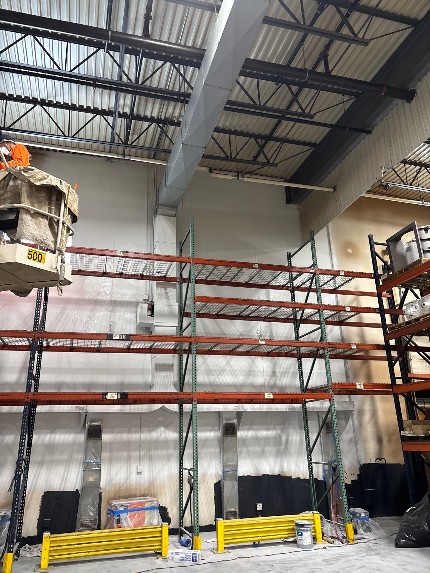 Factory Interior using Pro Industrial Multi-Surface Acrylic by Paint Platoon USA