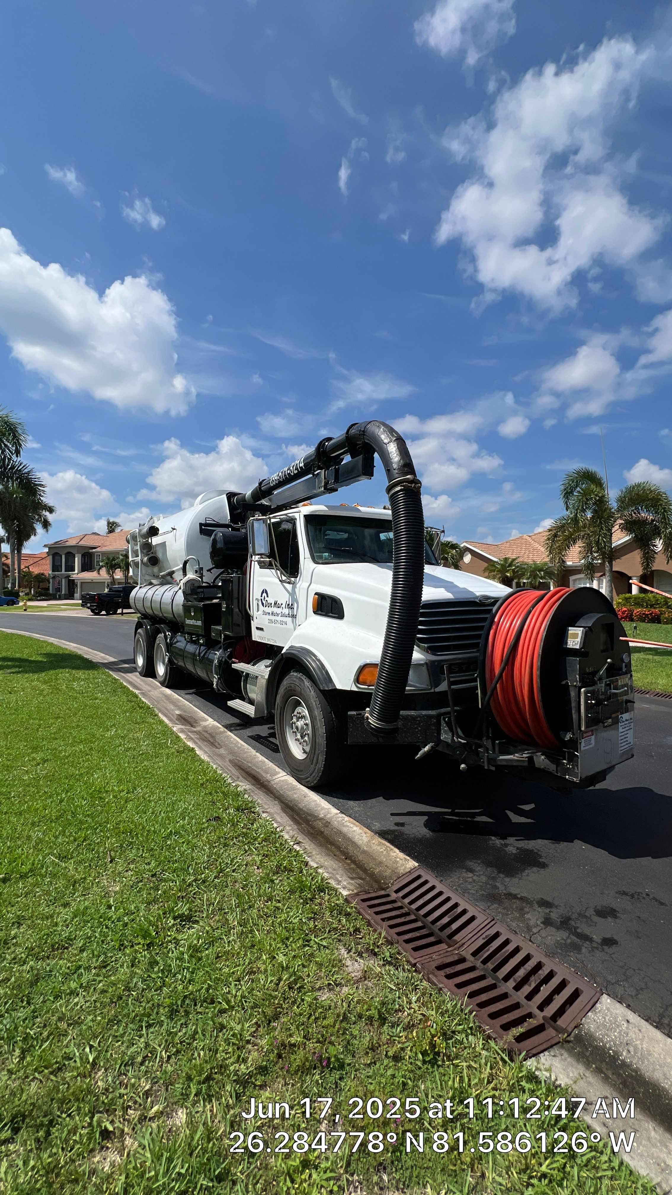 Naples Association Stormwater System Cleaning by Don Mar, Inc. Storm Water Solutions