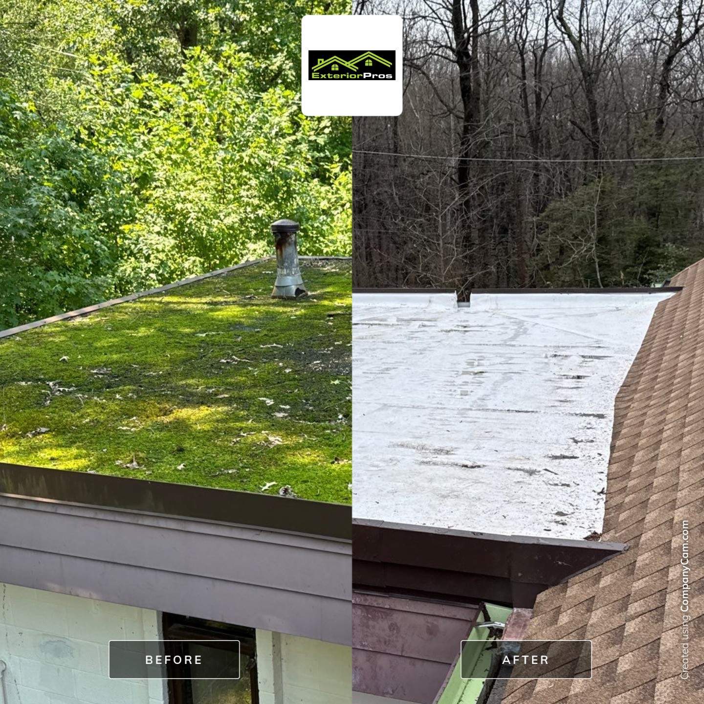 Church Roof Installation using Silicone TPO by ExteriorPros
