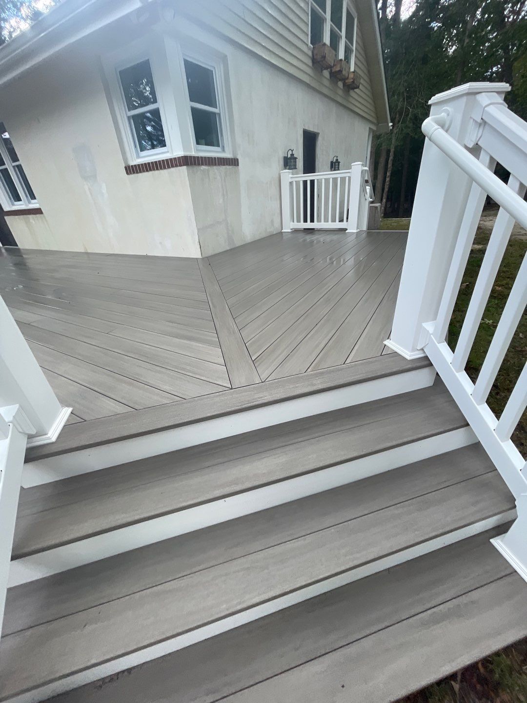 Residential House SoftWash + using High Pressure rinse by SJ Exterior