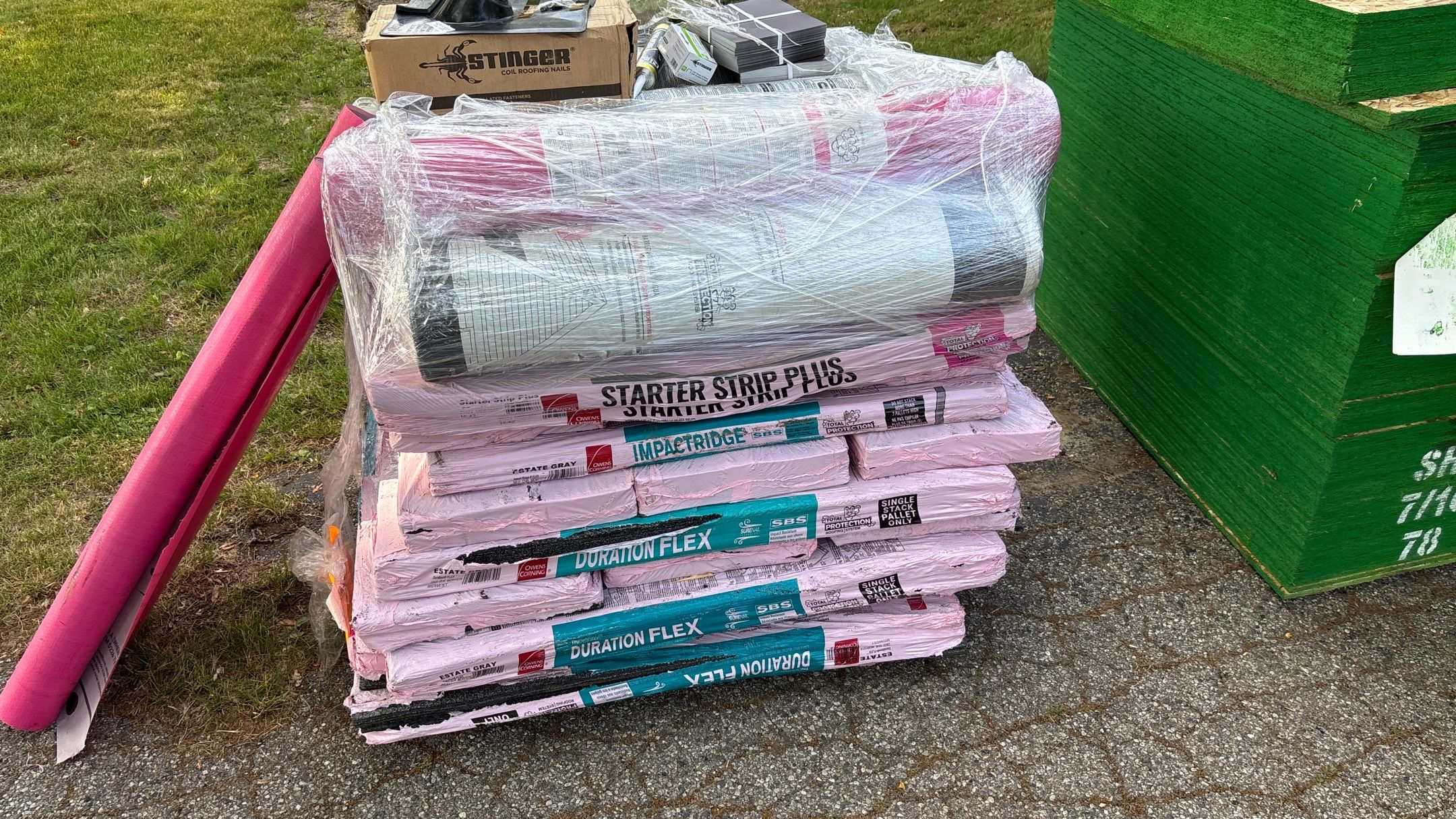 Roof Replacement using Owens Corning Estate Gray by 180 Contractors