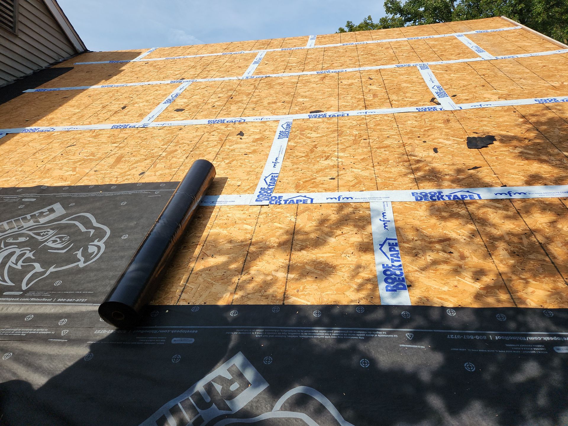 Residential Roofing Installation using Owens Corning TruDefinition Duration - Estate Gray by A Plus Exterior