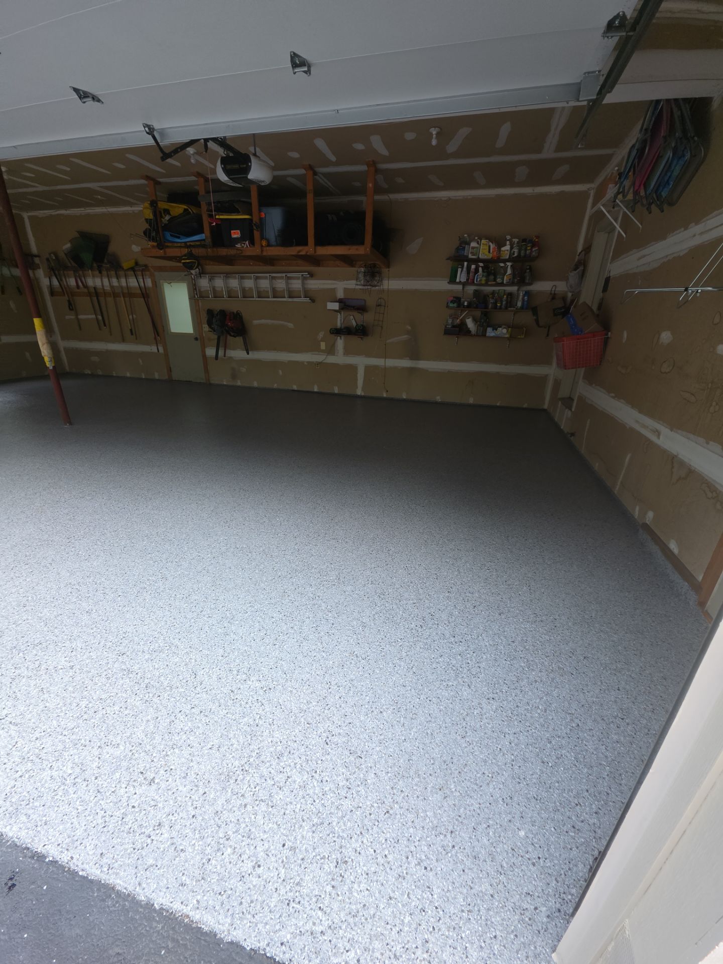 Vintage Silverado Garage Coating by NG Masonry & Construction LLC