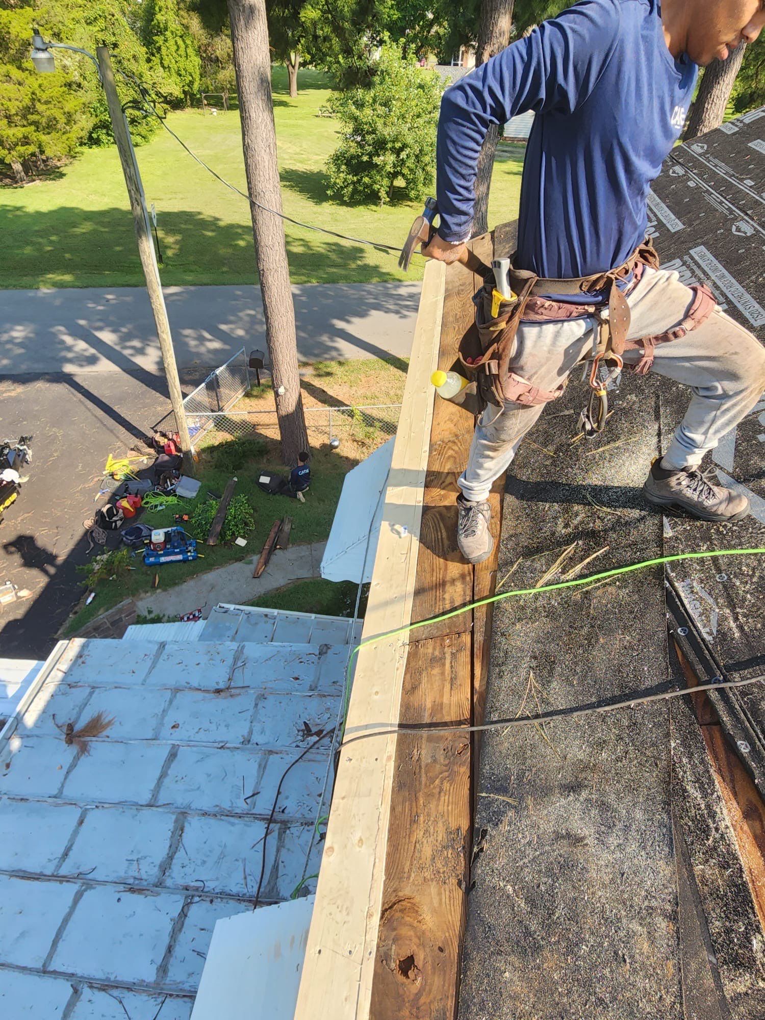 Storm Damage Roof Replacement in Mechanicsville, VA by Cade Construction