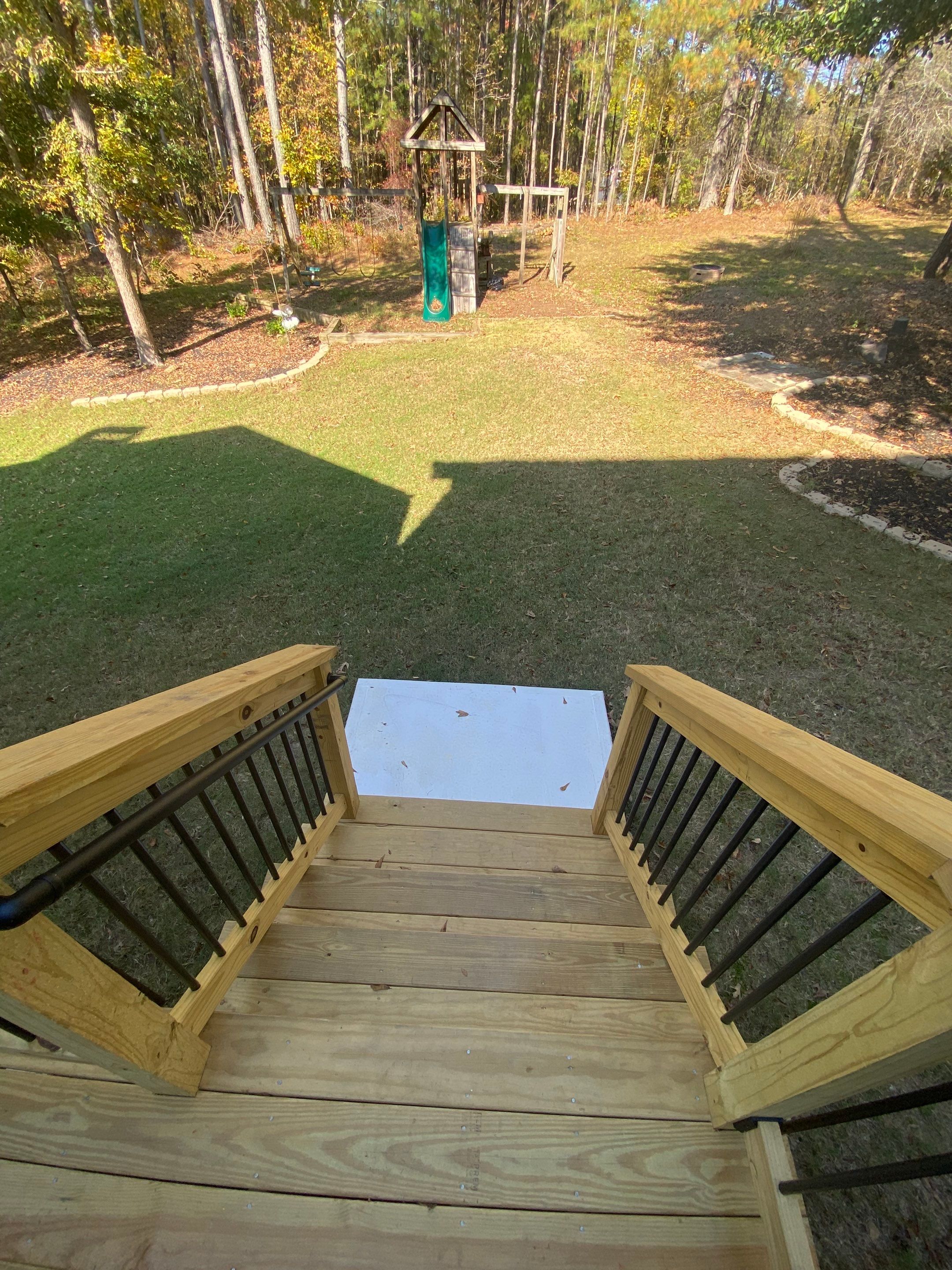 Custom Screened Porch Addition and Wood Deck in Acworth by Swift Home Renovations