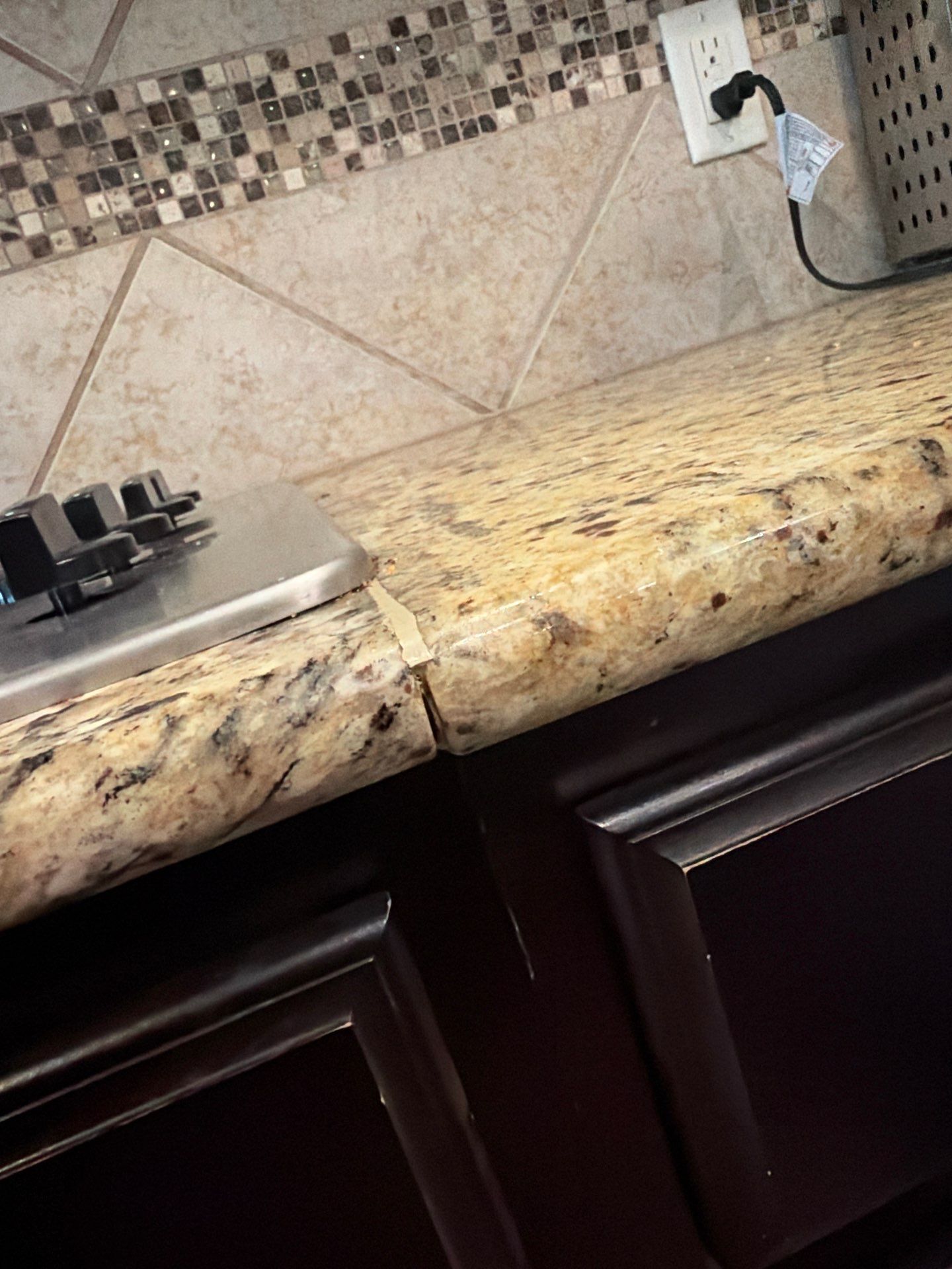 Granite Countertop and Custom Tile Backsplash Installation in Helotes by Mena stone surfaces