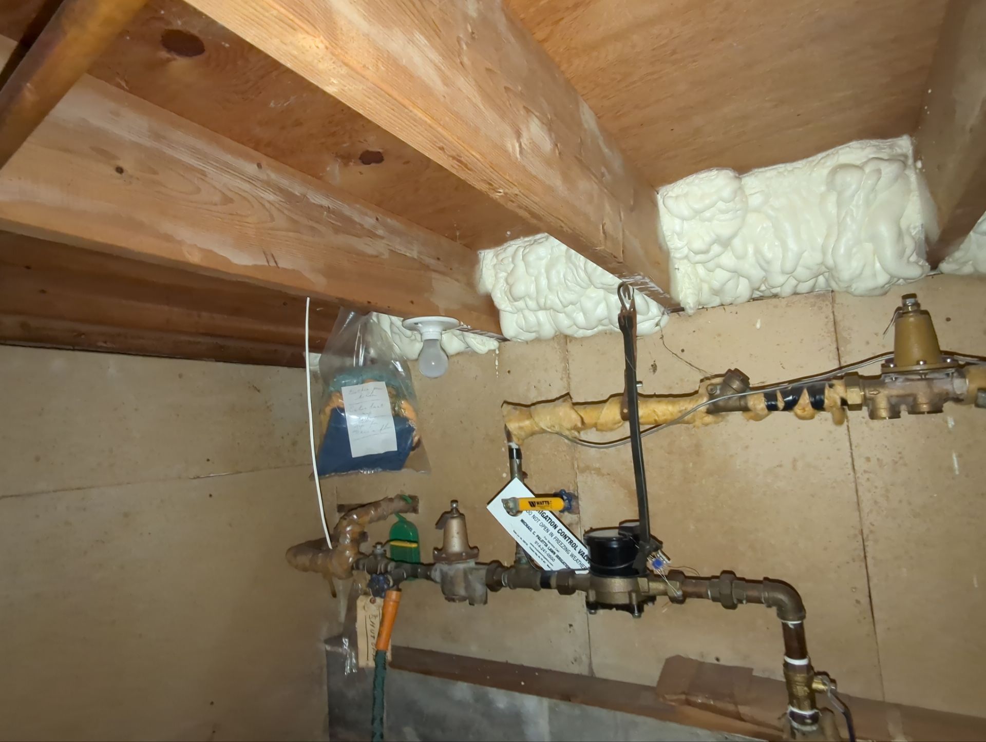 Exterior Walls Using Closed-Cell Spray Foam by NYS Foam & Energy