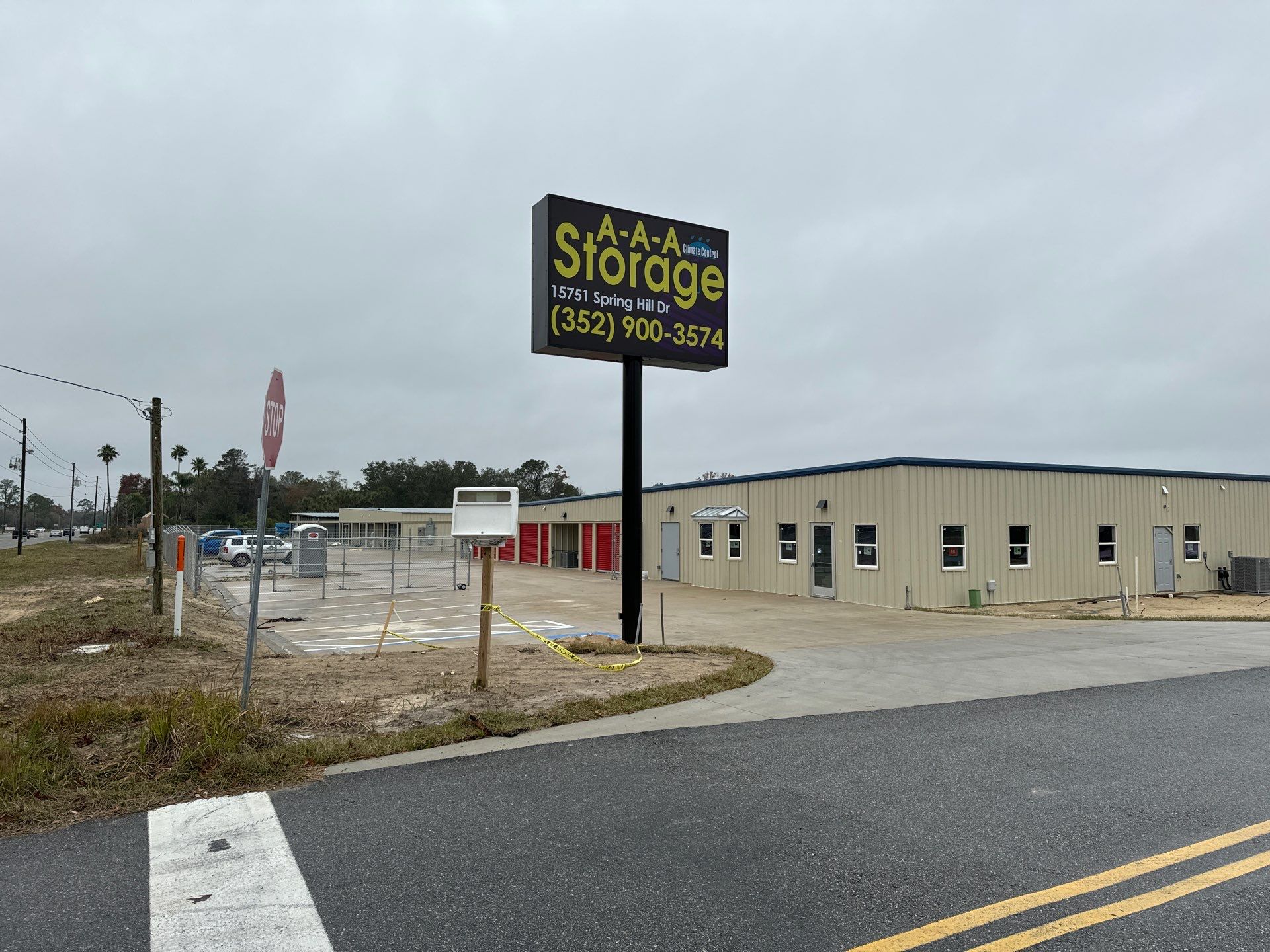 AAA Storage Pylon Sign by SignCrafters
