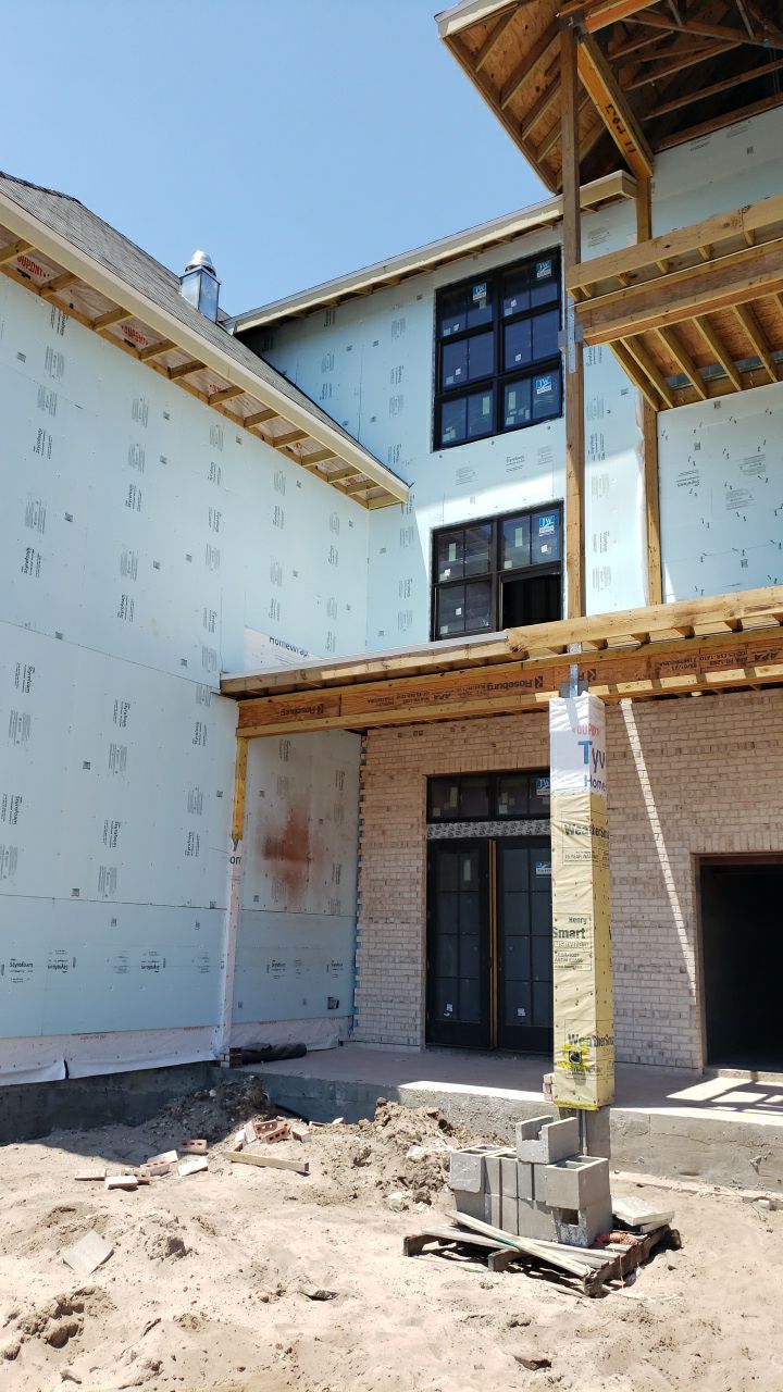 Half-Round Gutters for Coastal Homes in Panama City Beach FL by Gutter Professors